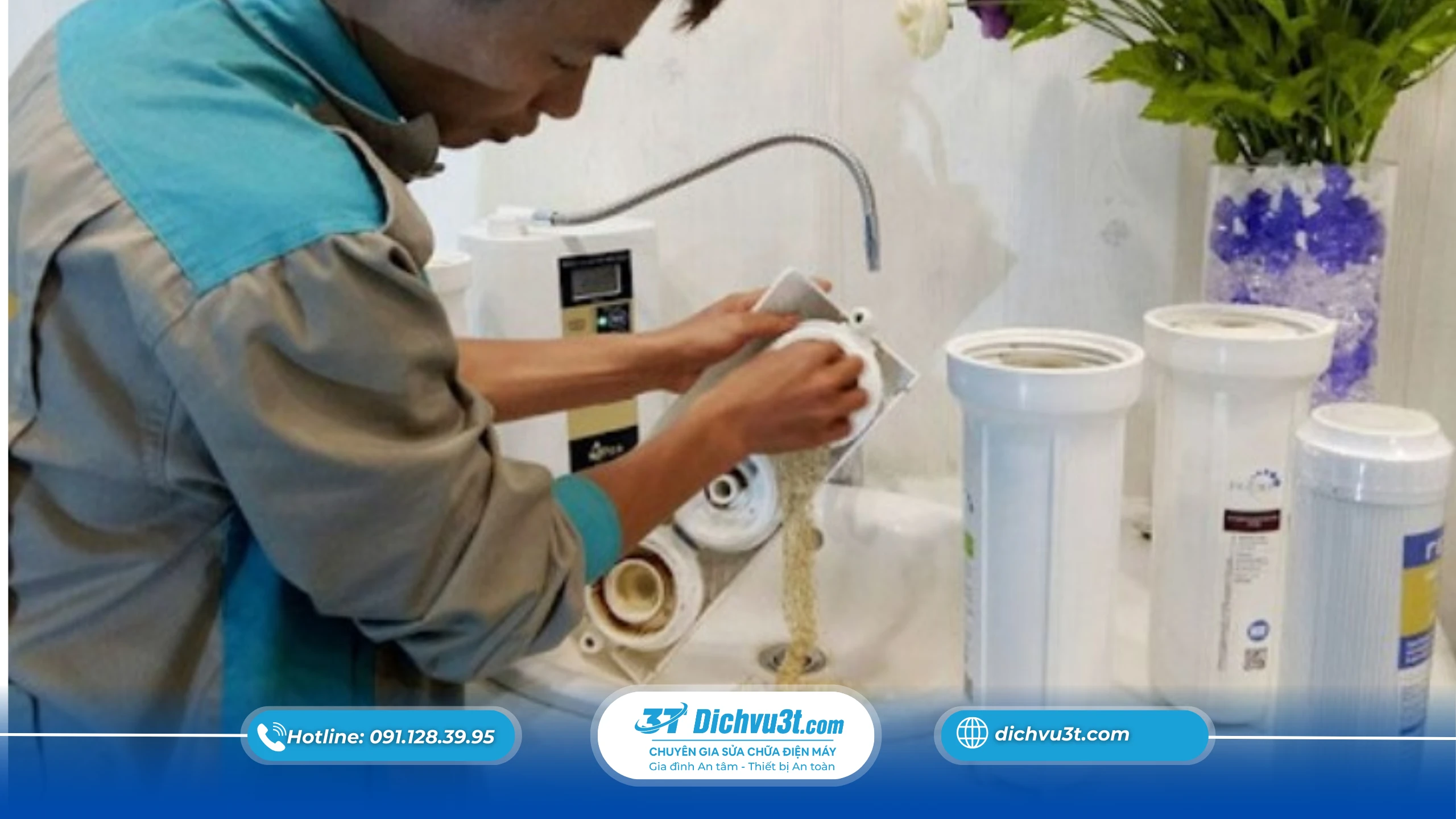 Mẹo giúp máy lọc nước hoạt động ổn định mùa đông