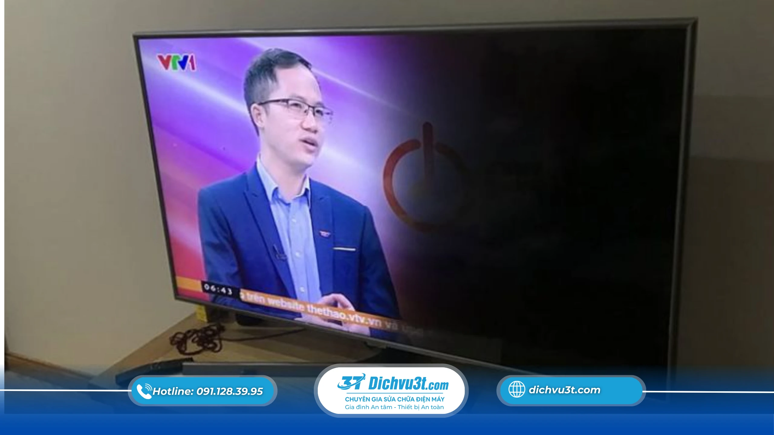 Dấu hiệu nhận biết tivi bị đen một góc màn hình