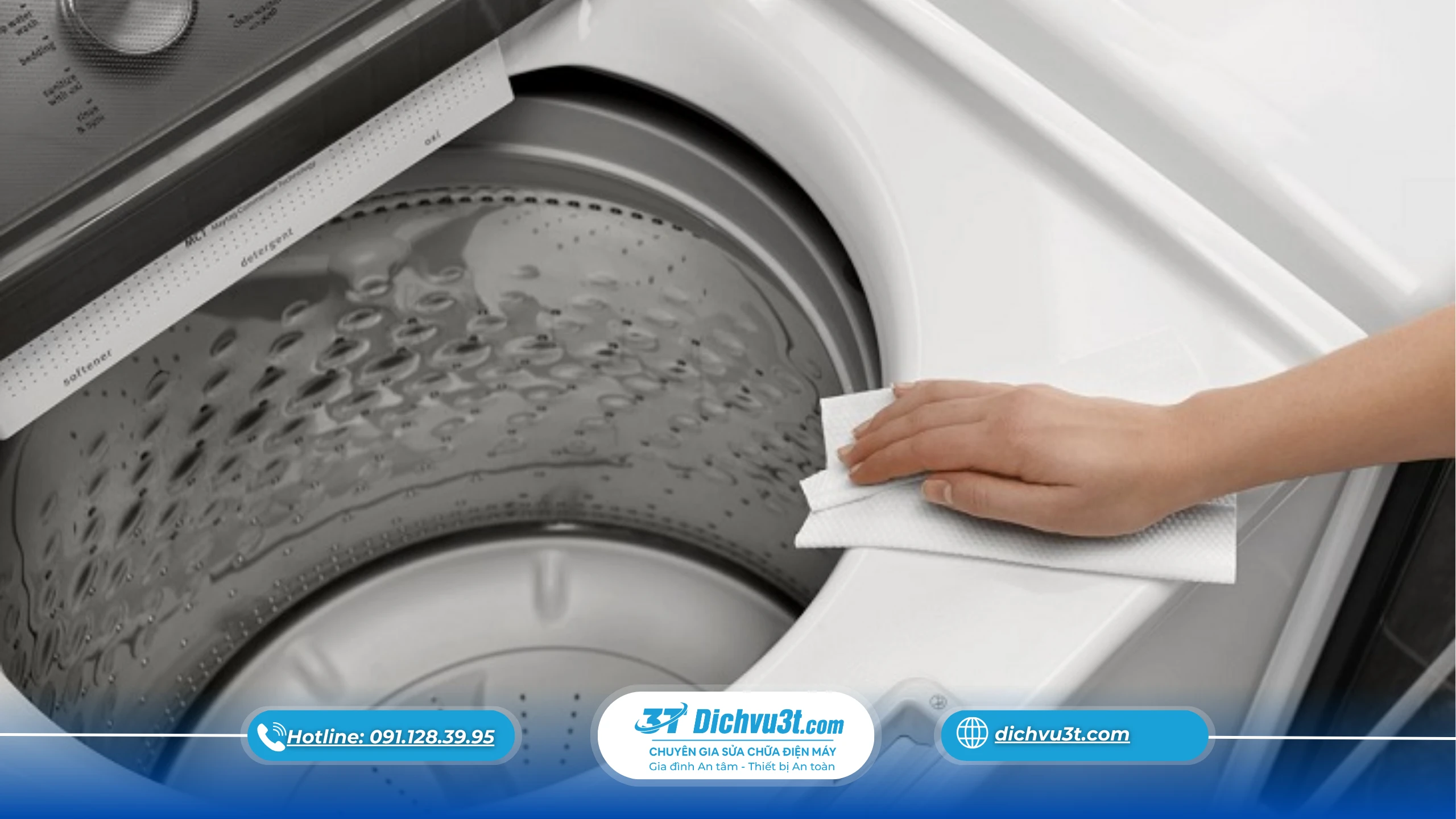 dấu hiệu máy giặt cần bảo dưỡng