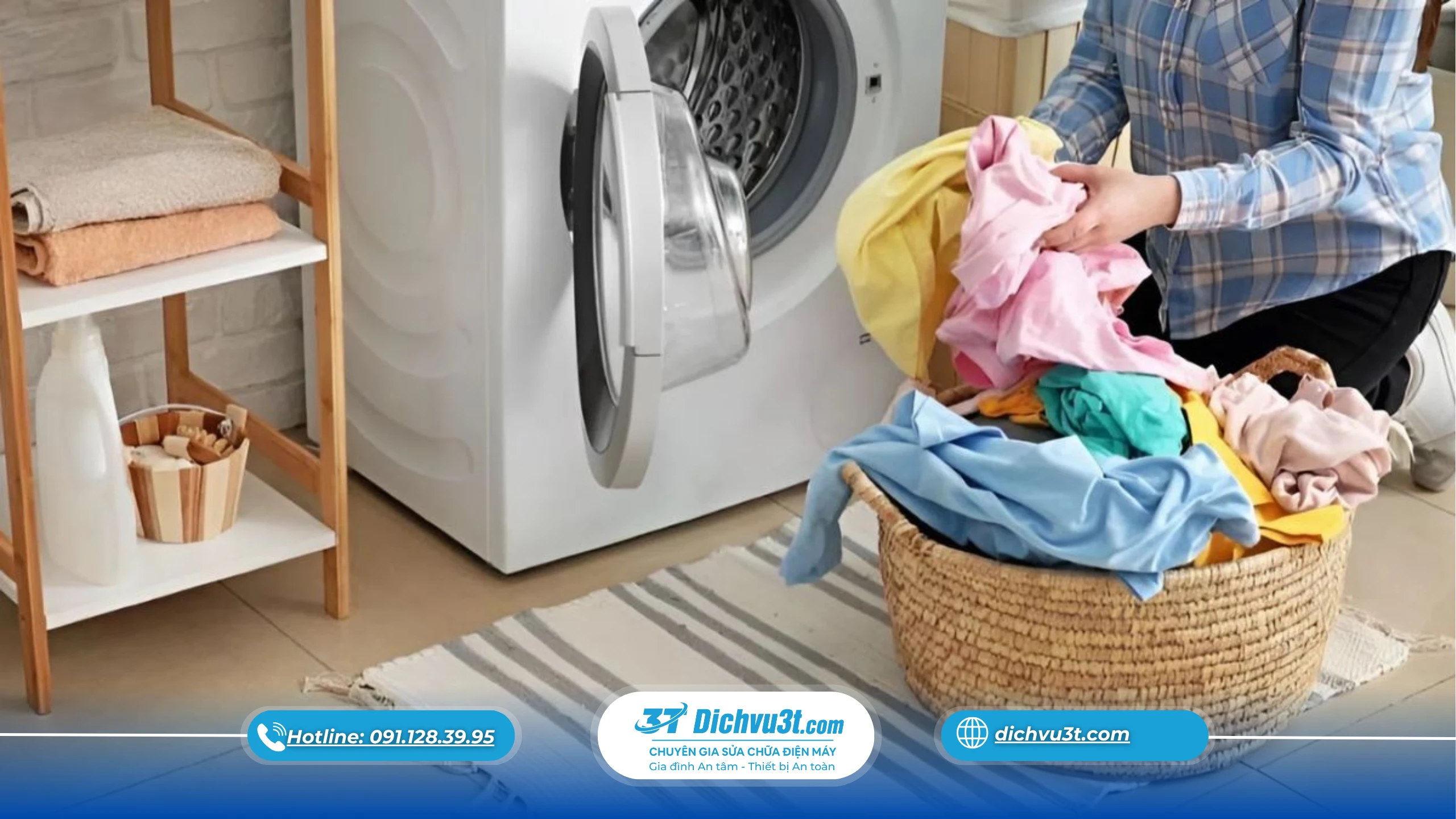 cách giặt đồ máy giặt, cách giặt đồ máy giặt sạch, giặt quần áo bằng máy giặt, Dịch Vụ 3T