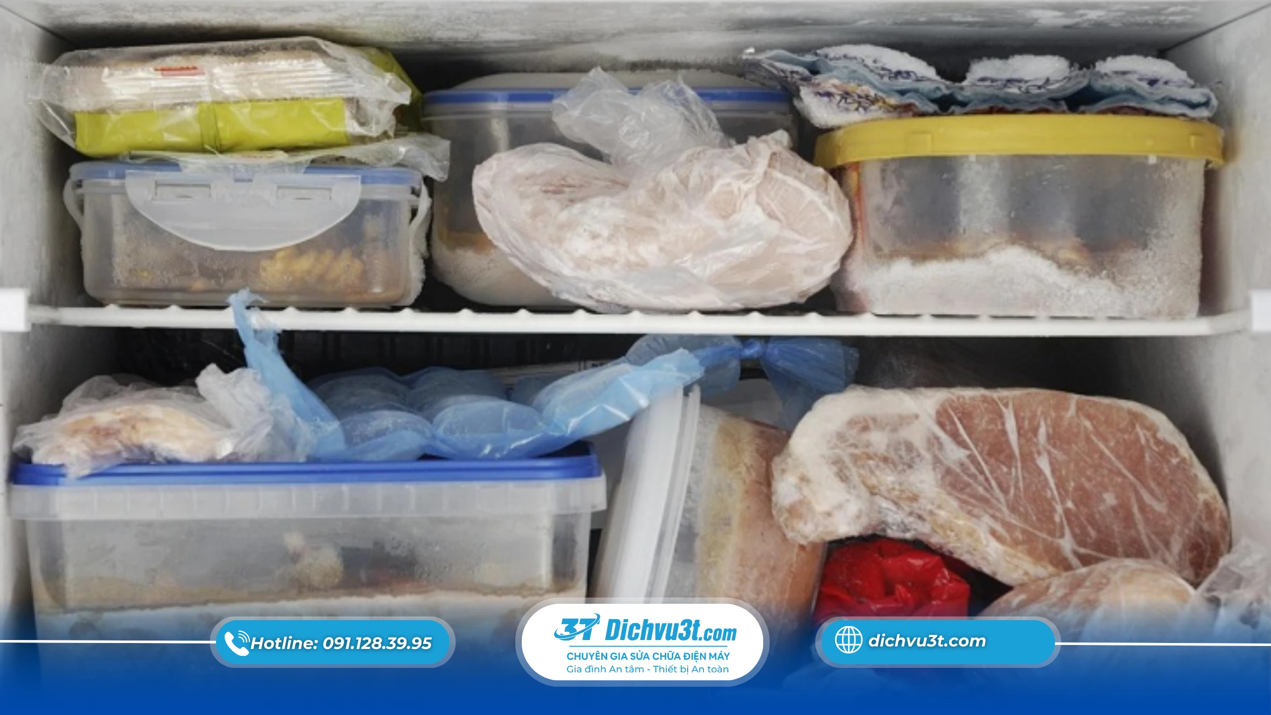 Tủ lạnh lâu ngày không vệ sinh, bảo dưỡng