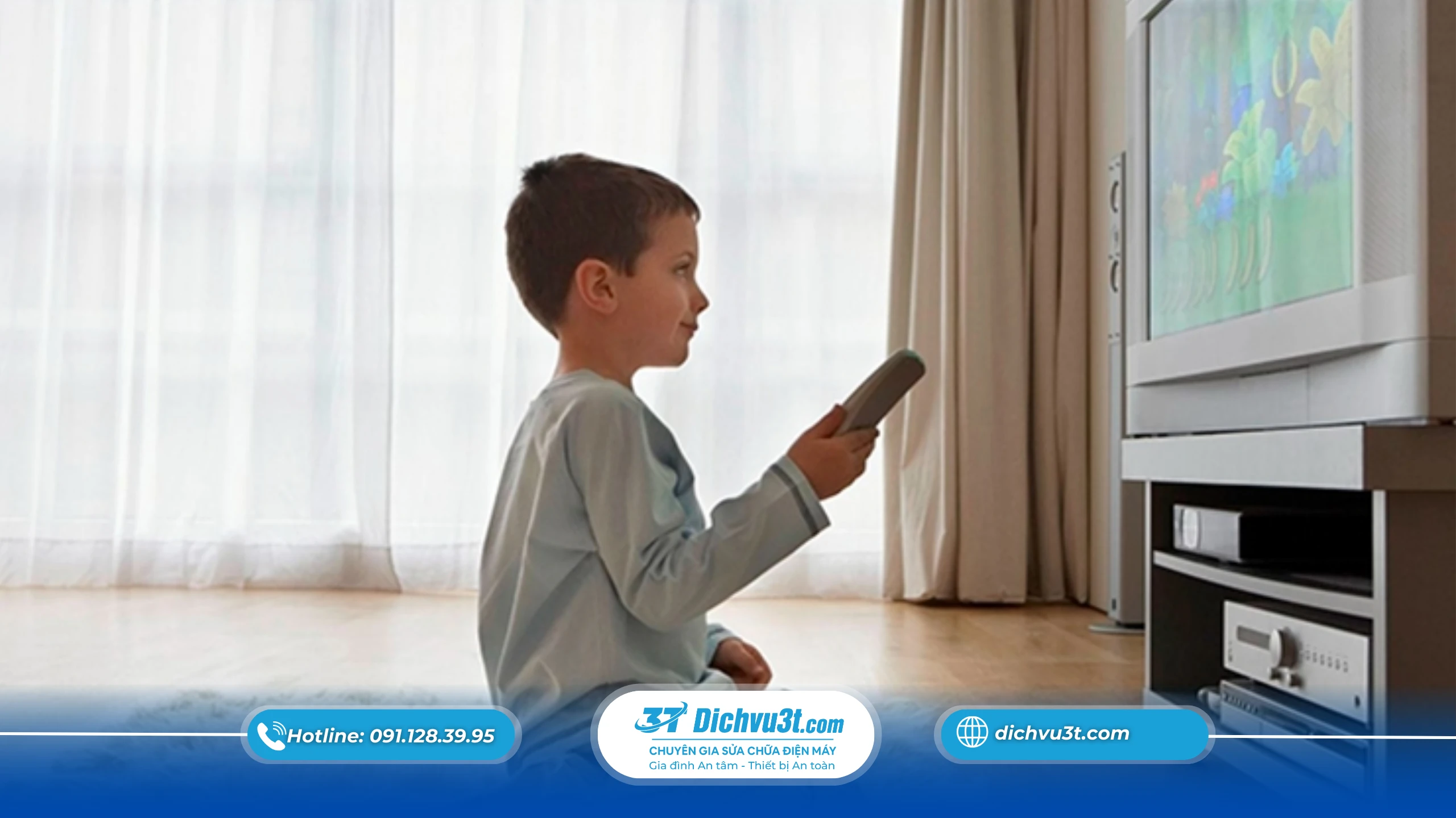 Những tác hại khi trẻ nhỏ xem tivi nhiều