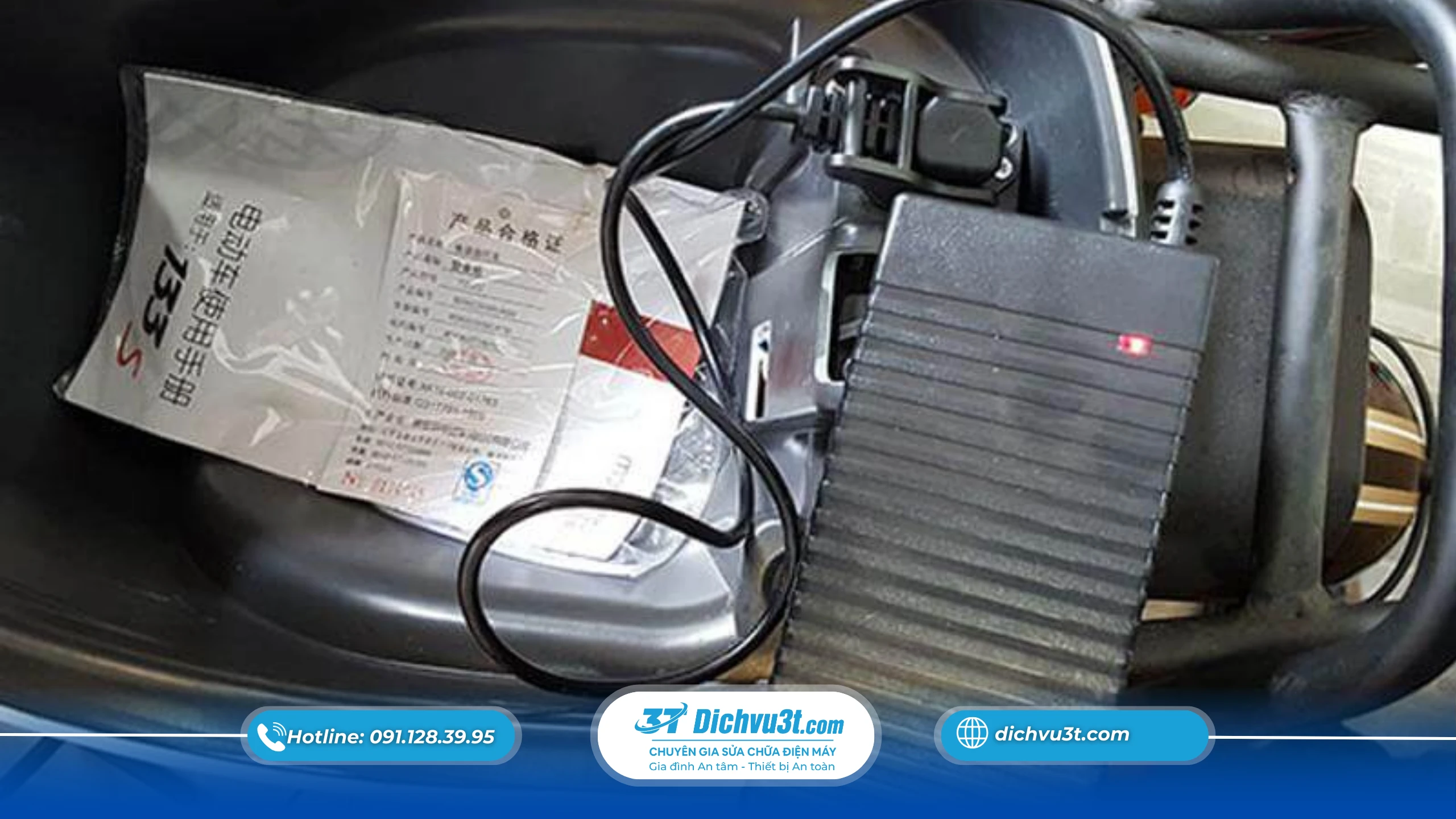 Pin xe điện bị chai hoặc xuống cấp theo thời gian