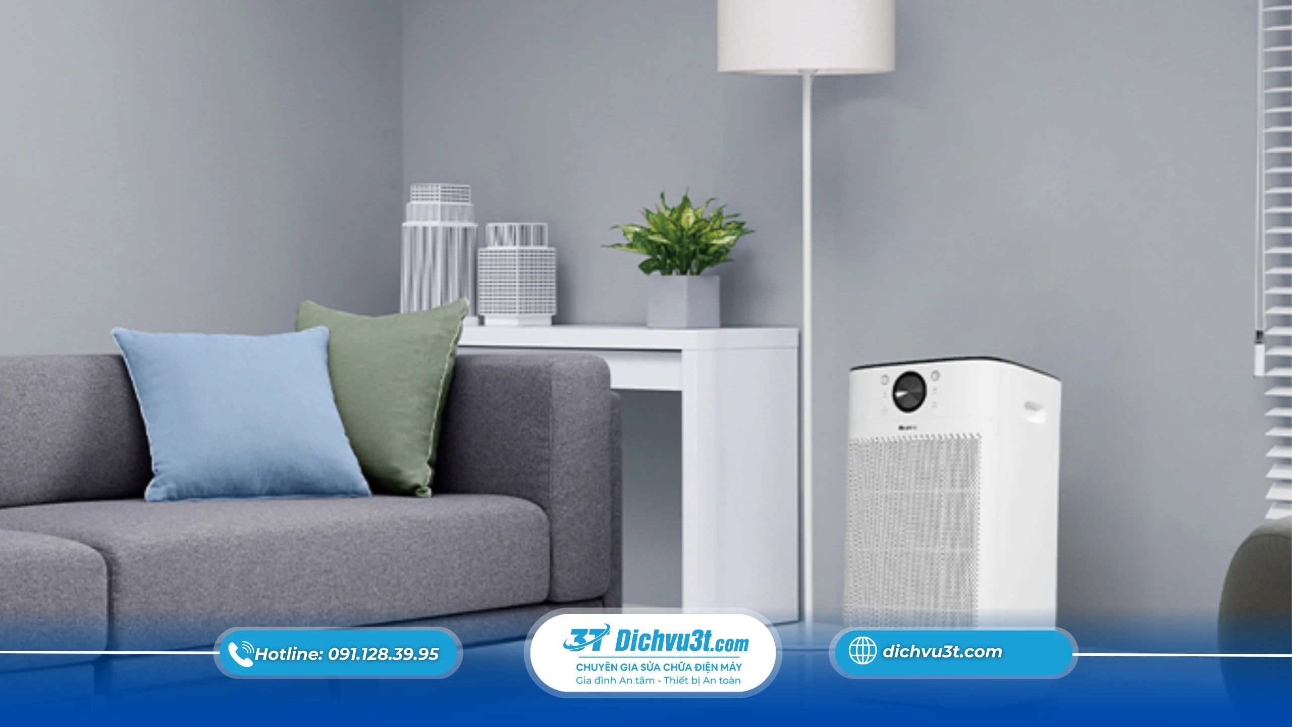 Lợi ích của máy lọc không khí trong mùa hè