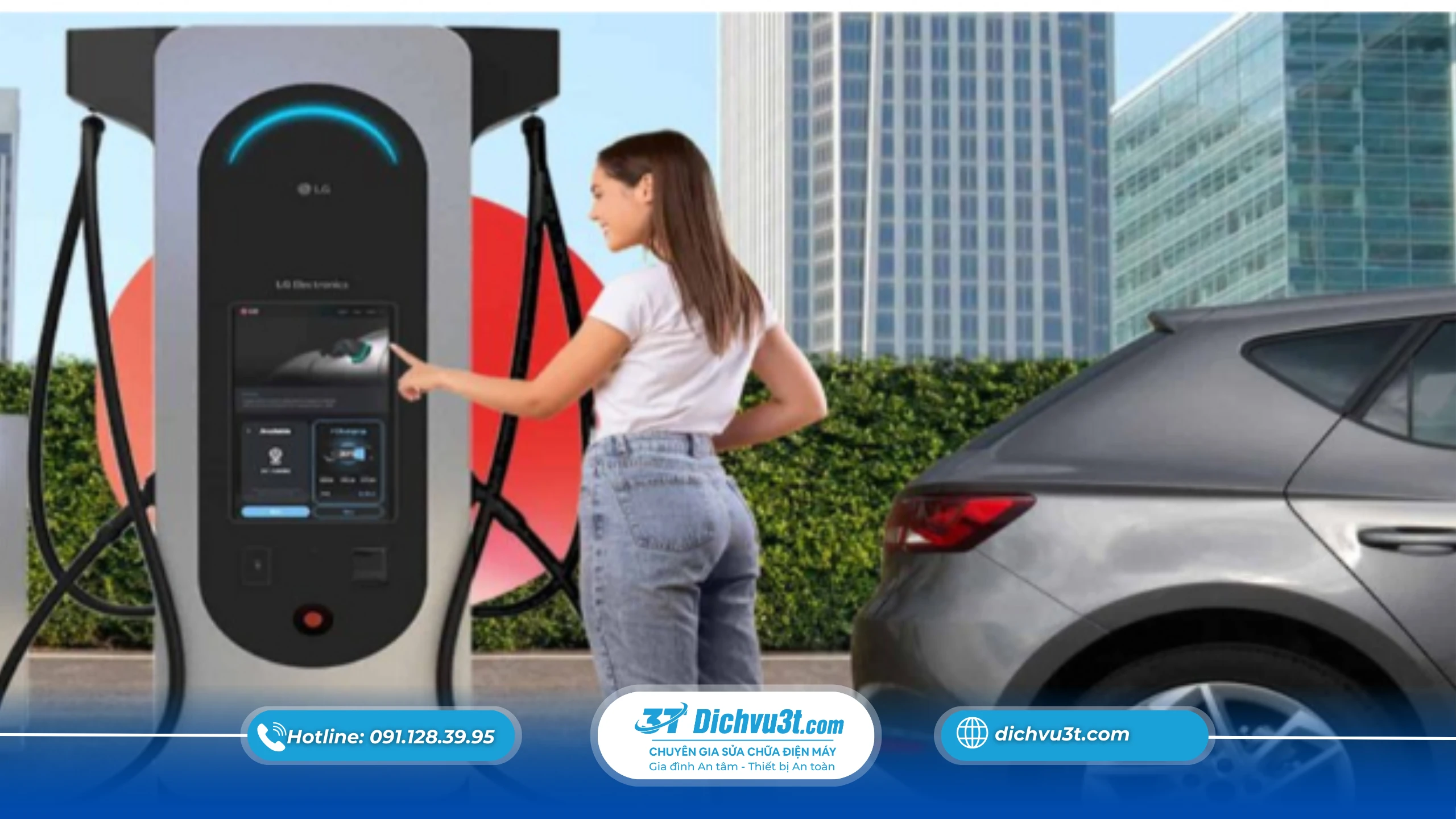 Cách sử dụng trạm sạc xe điện an toàn cho người mới