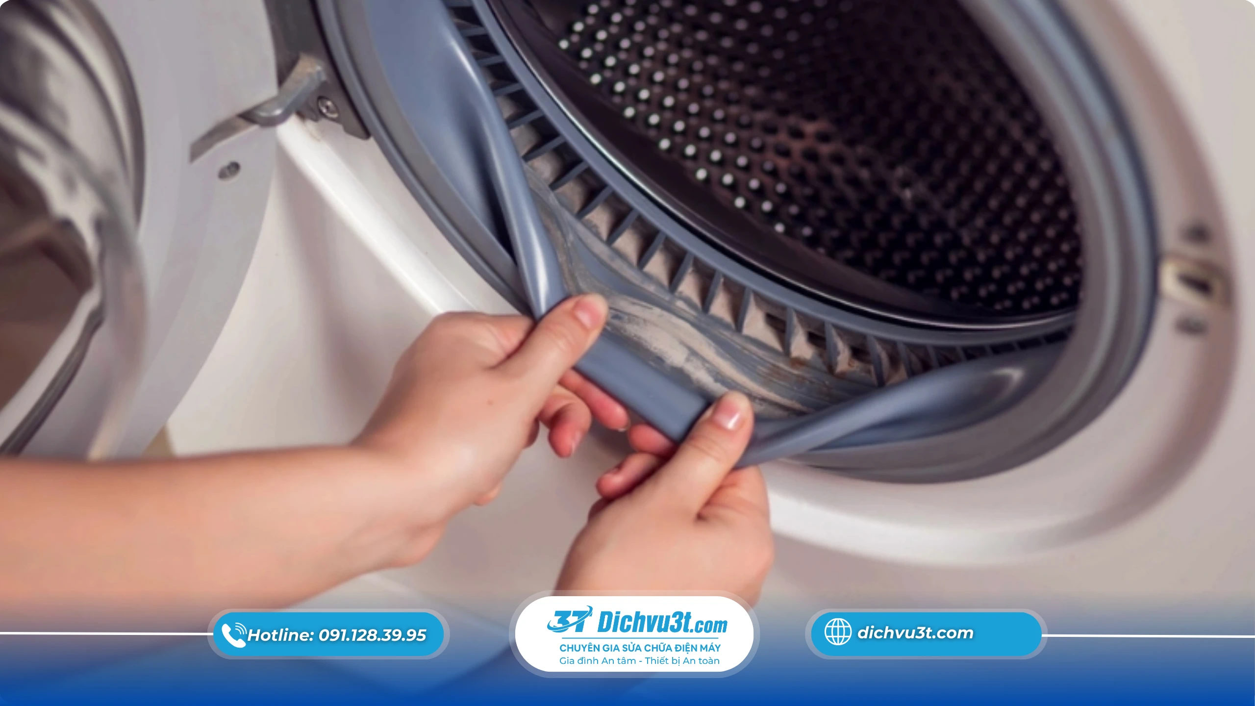 Gioăng cao su cửa máy giặt (máy cửa trước)