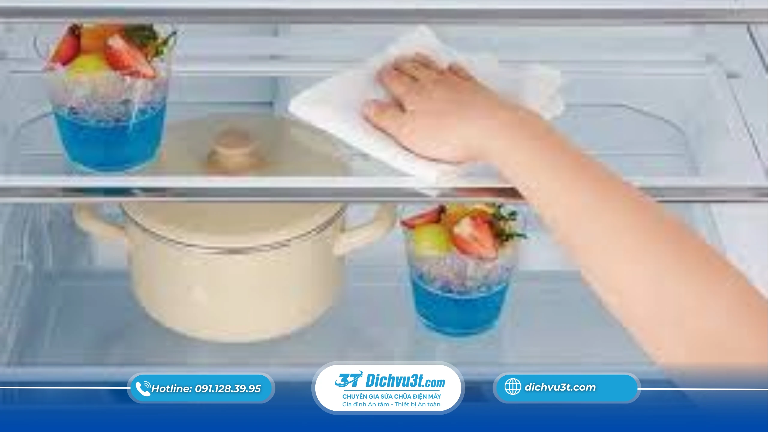 Vệ sinh tủ lạnh trước mùa đông