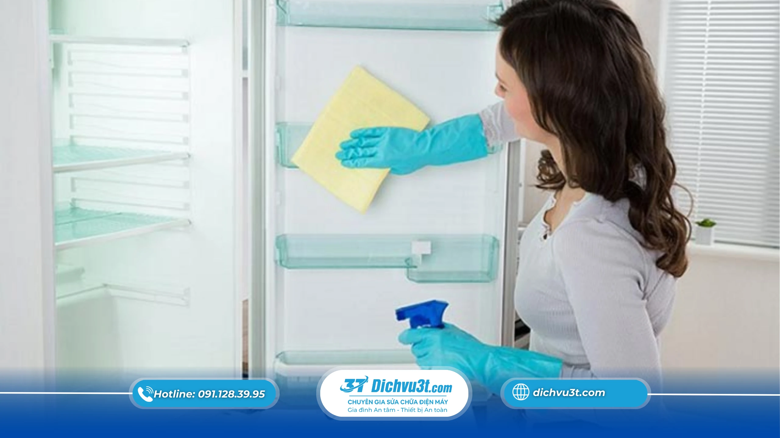 Vệ sinh tủ lạnh trong mùa đông