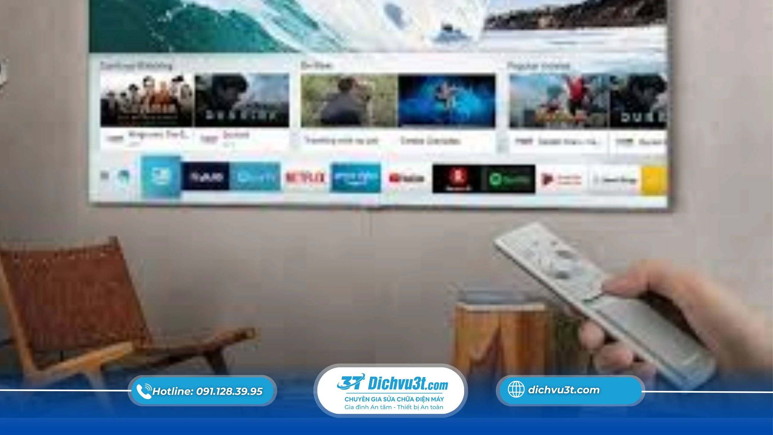 Tivi mùa hè dễ bị đơ ứng dụng Cách giúp Smart TV mượt hơn trong mùa hè