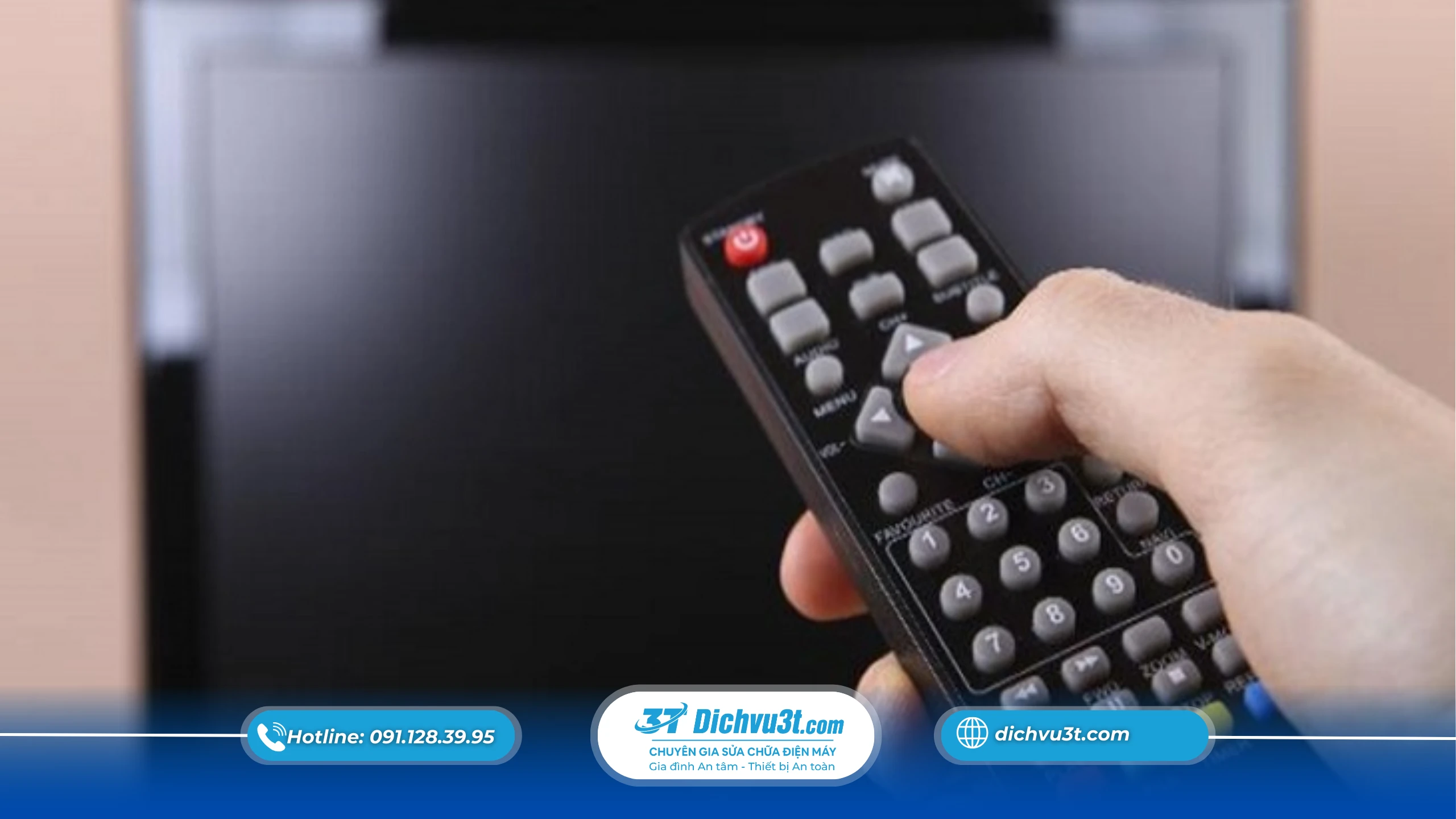 Dấu hiệu nhận biết tivi không lên nguồn