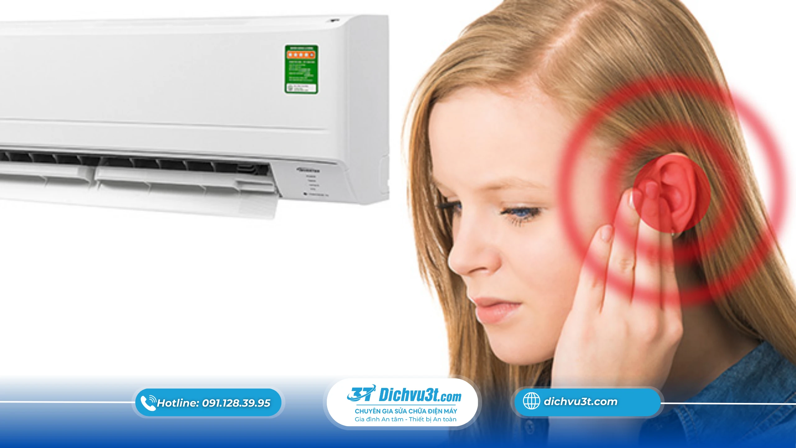 Báo động điều hòa kêu to khi bật chế độ sưởi