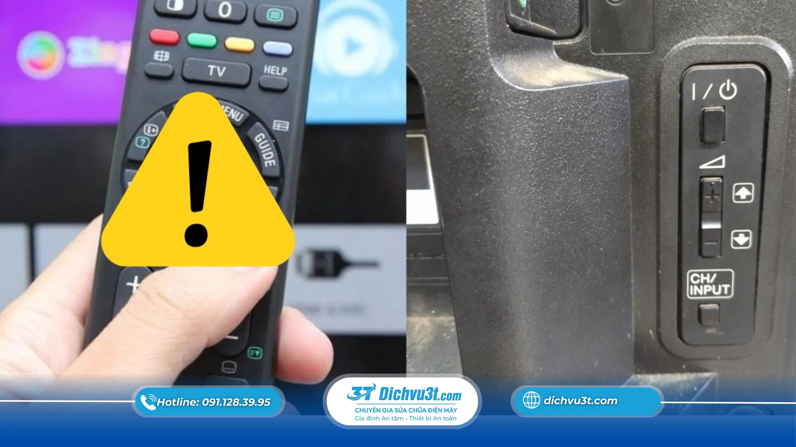 Lưu ý quan trọng khi reset tivi