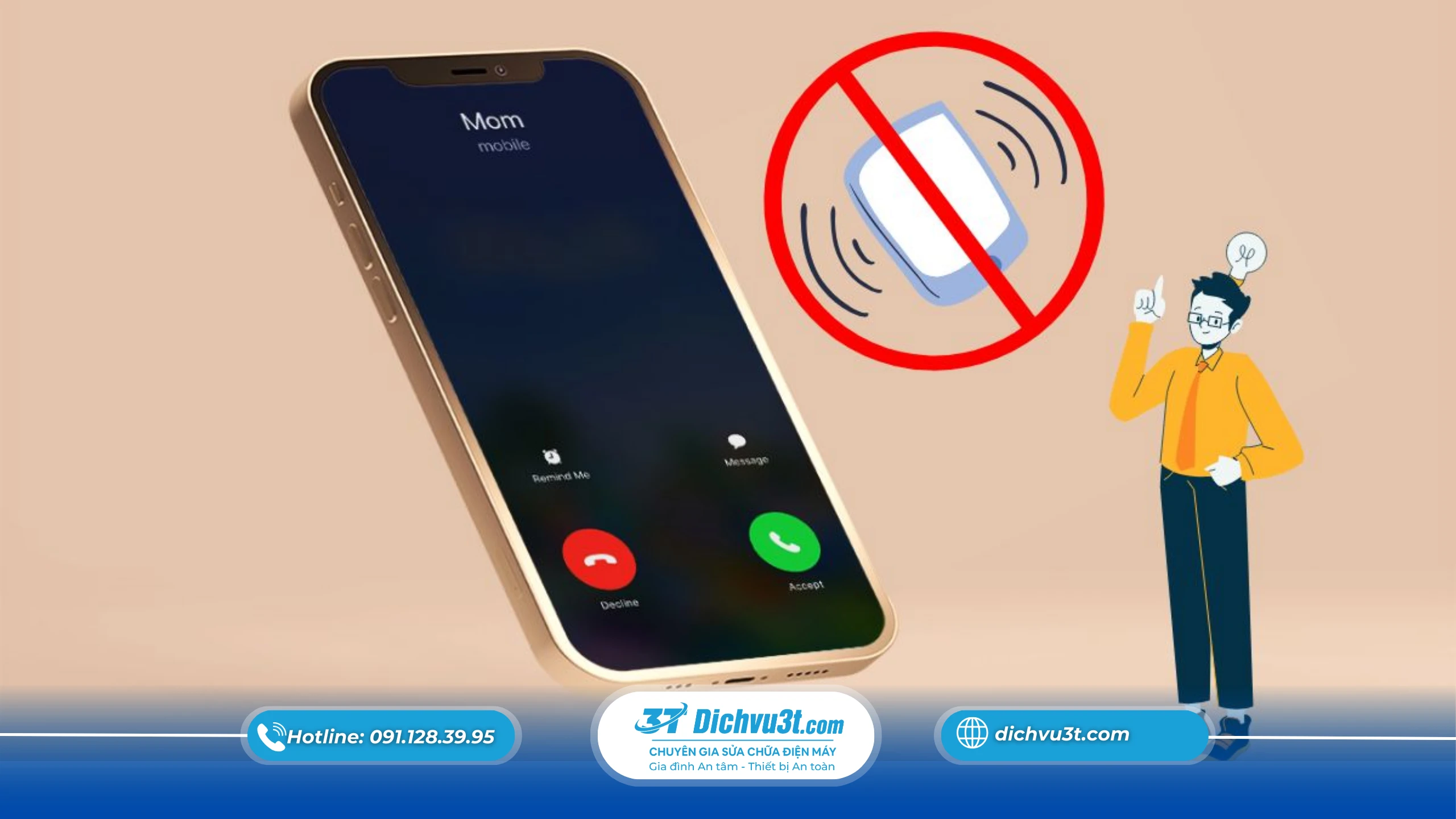 Điện thoại rung nhưng không nhận cuộc gọi – Nguyên nhân và cách khắc phục