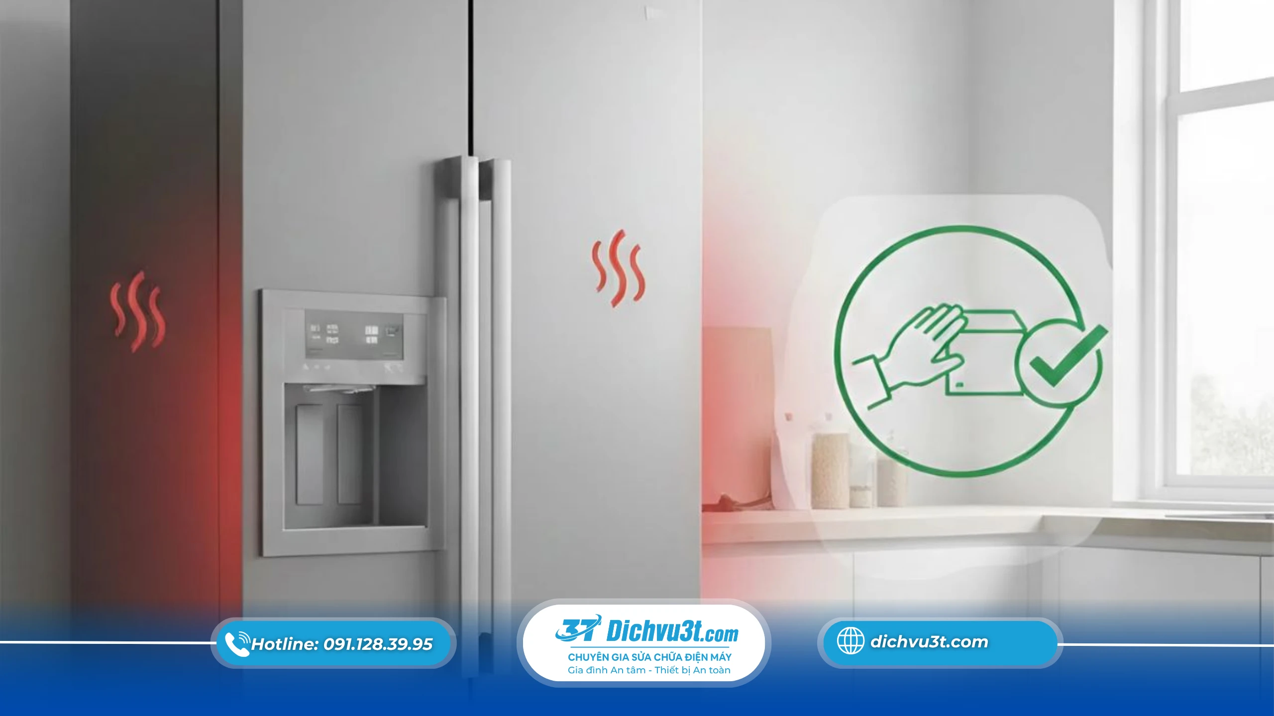 Dichvu3t.com - đơn vị sửa tủ lạnh uy tín tại Việt Nam