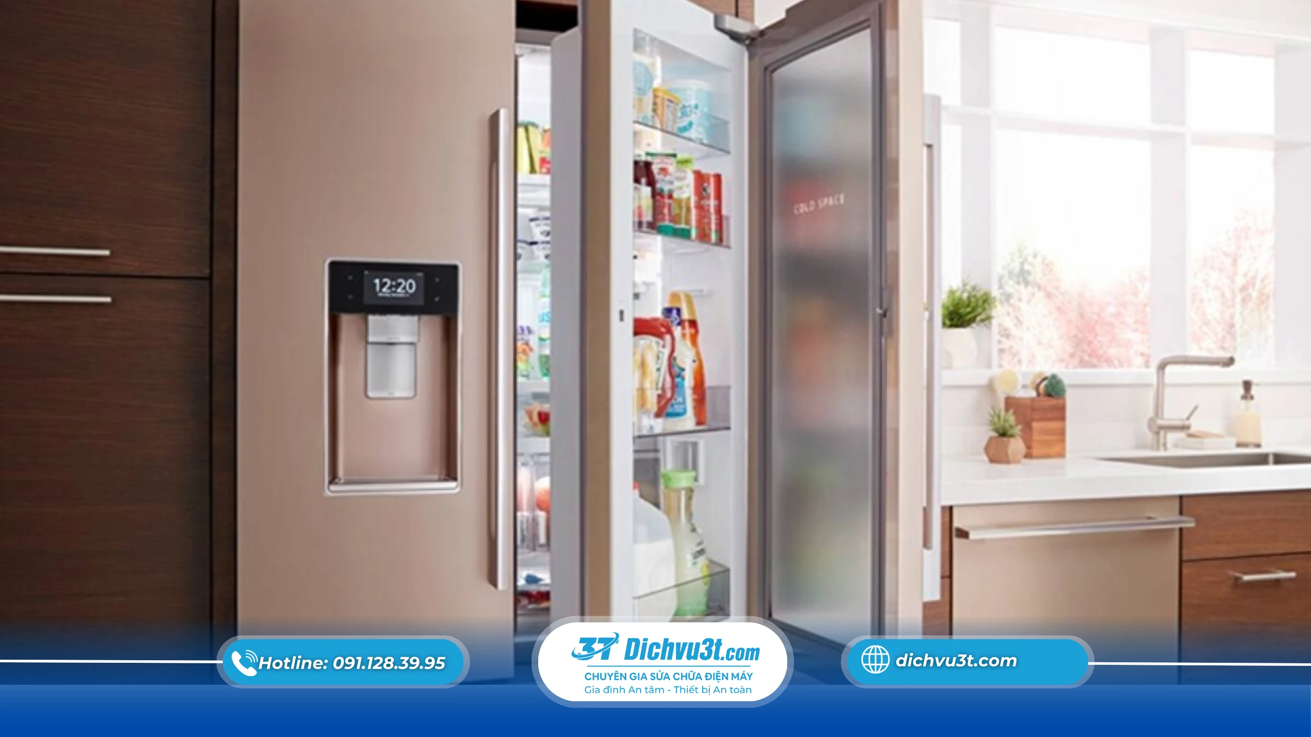 Tủ lạnh bị nóng hai bên hông – Nguyên nhân và cách xử lý hiệu quả