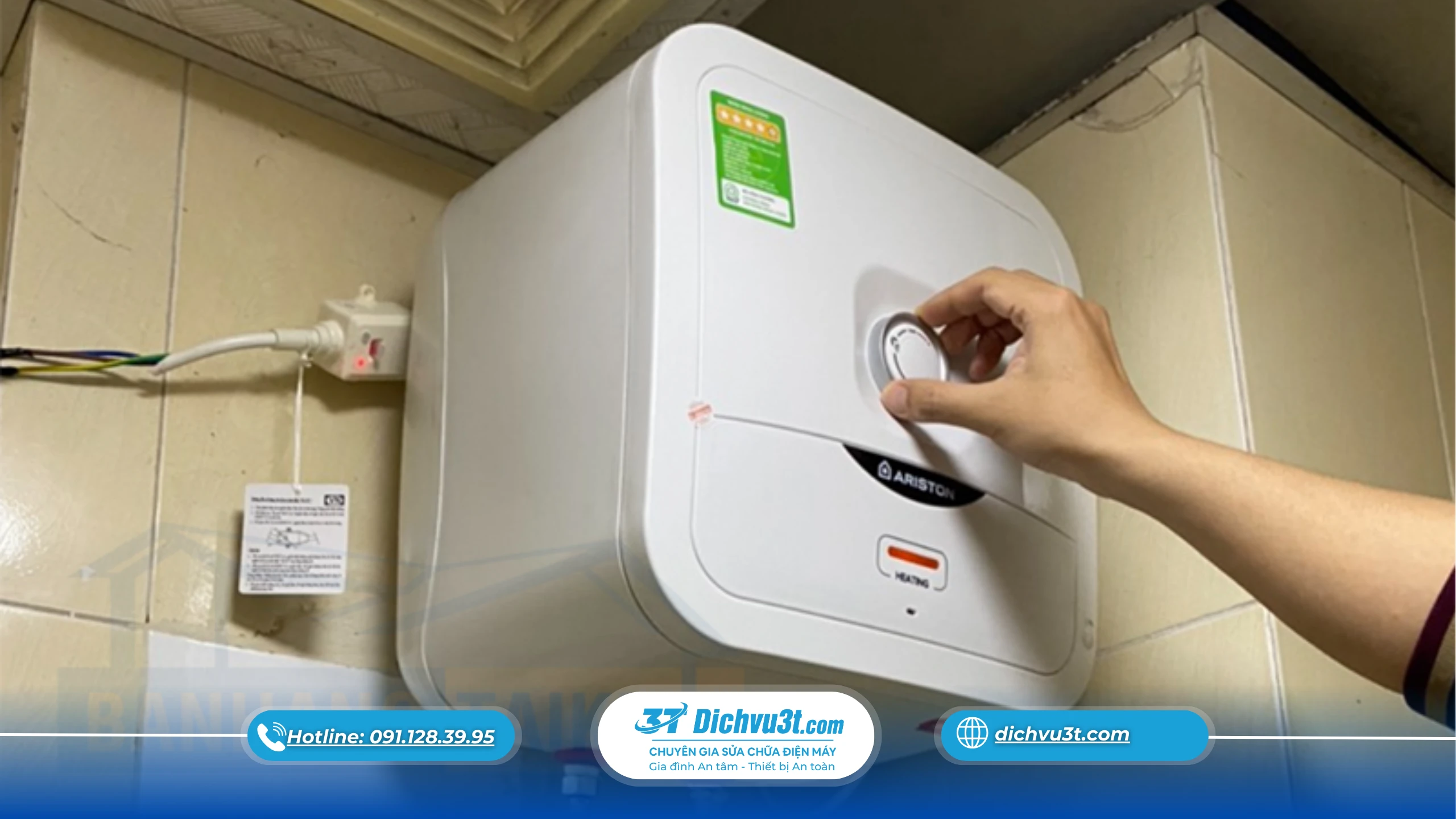 bình nóng lạnh không nóng, sửa bình nóng lạnh tại nhà, nguyên nhân bình nóng lạnh không nóng, bình nóng lạnh không vào điện, Dịch vụ 3T