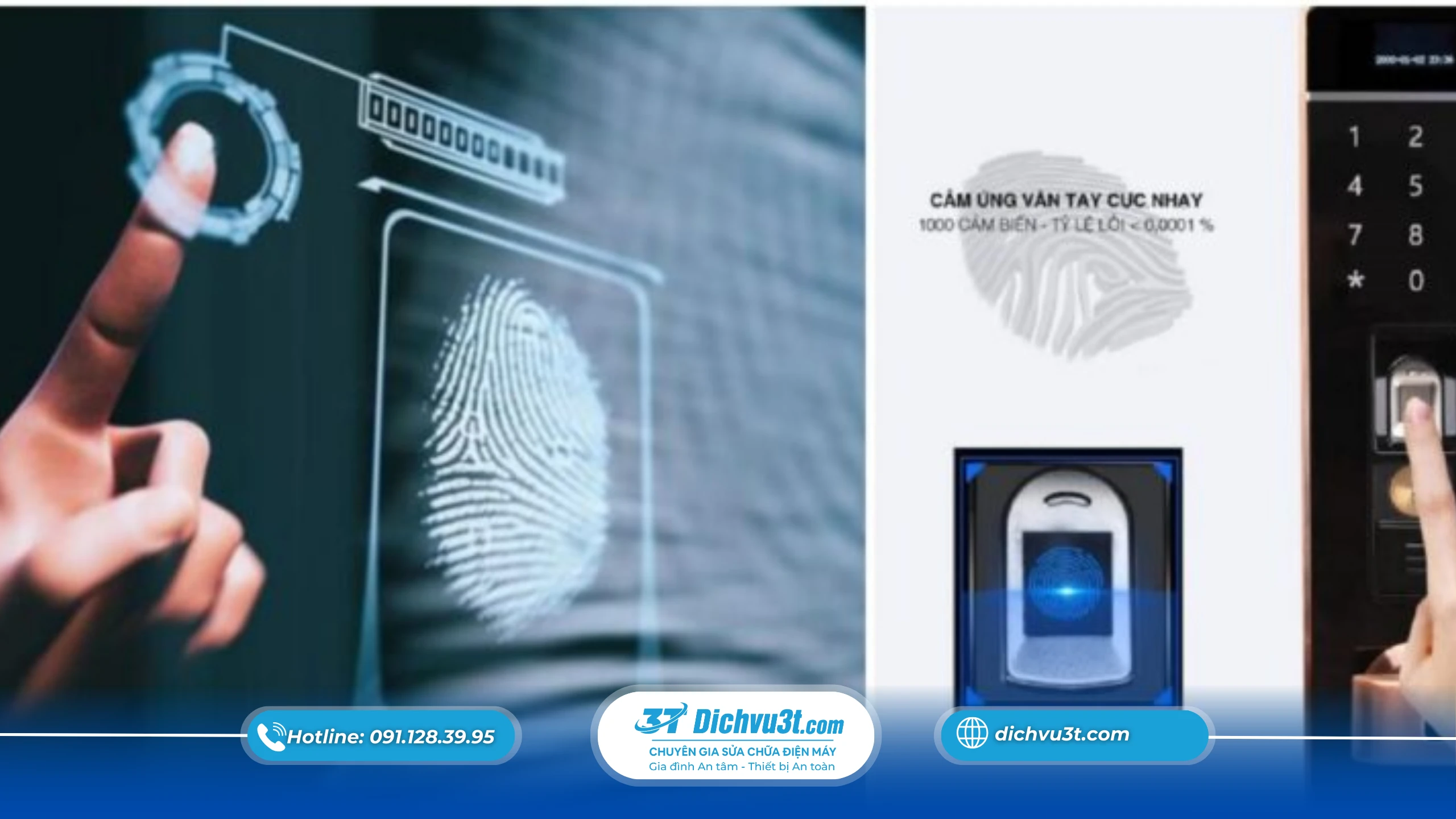 Dấu hiệu cho thấy khóa điện tử sắp hết pin