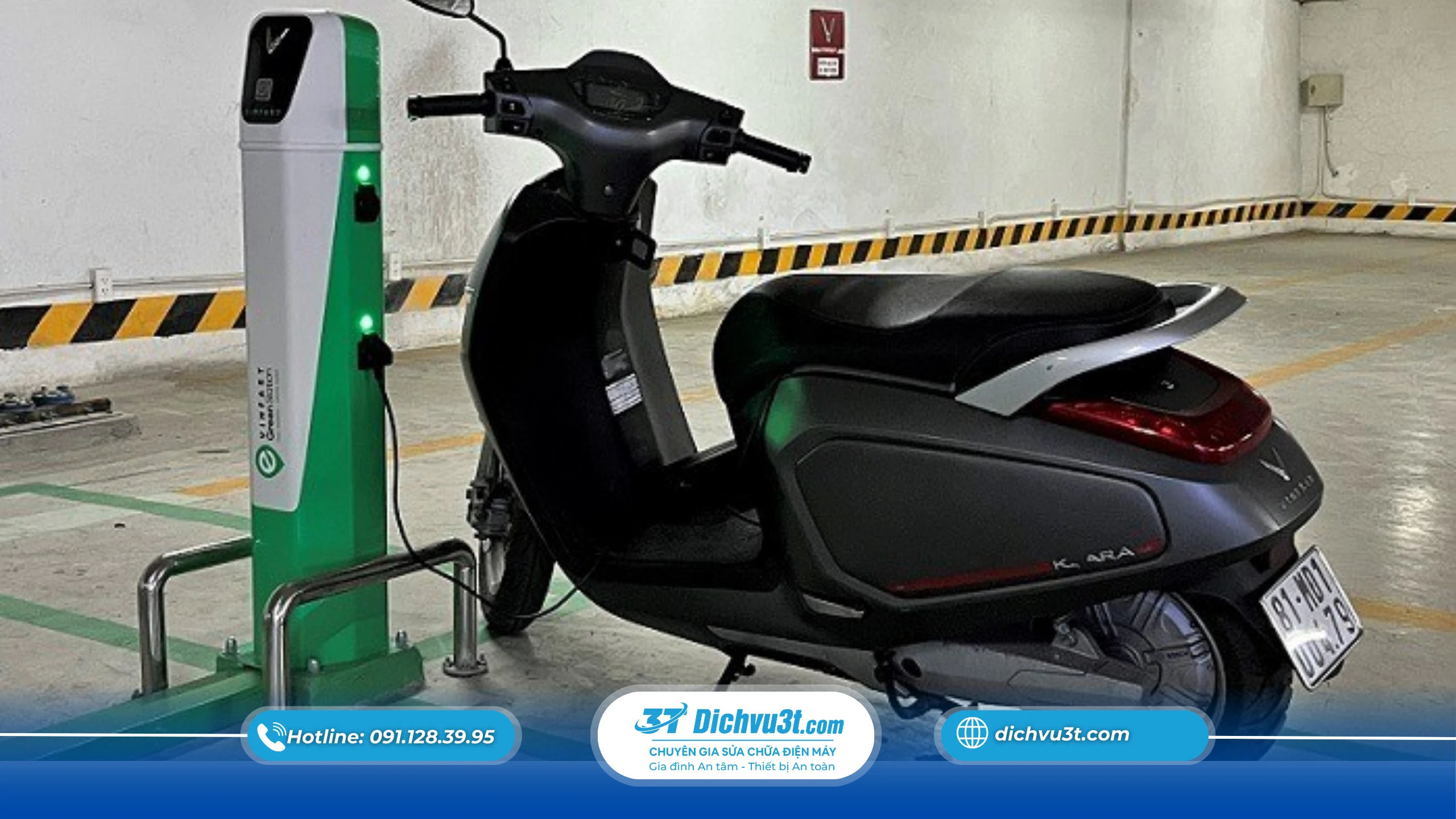 Ngắt sạc đúng quy trình và kiểm tra lại xe điện