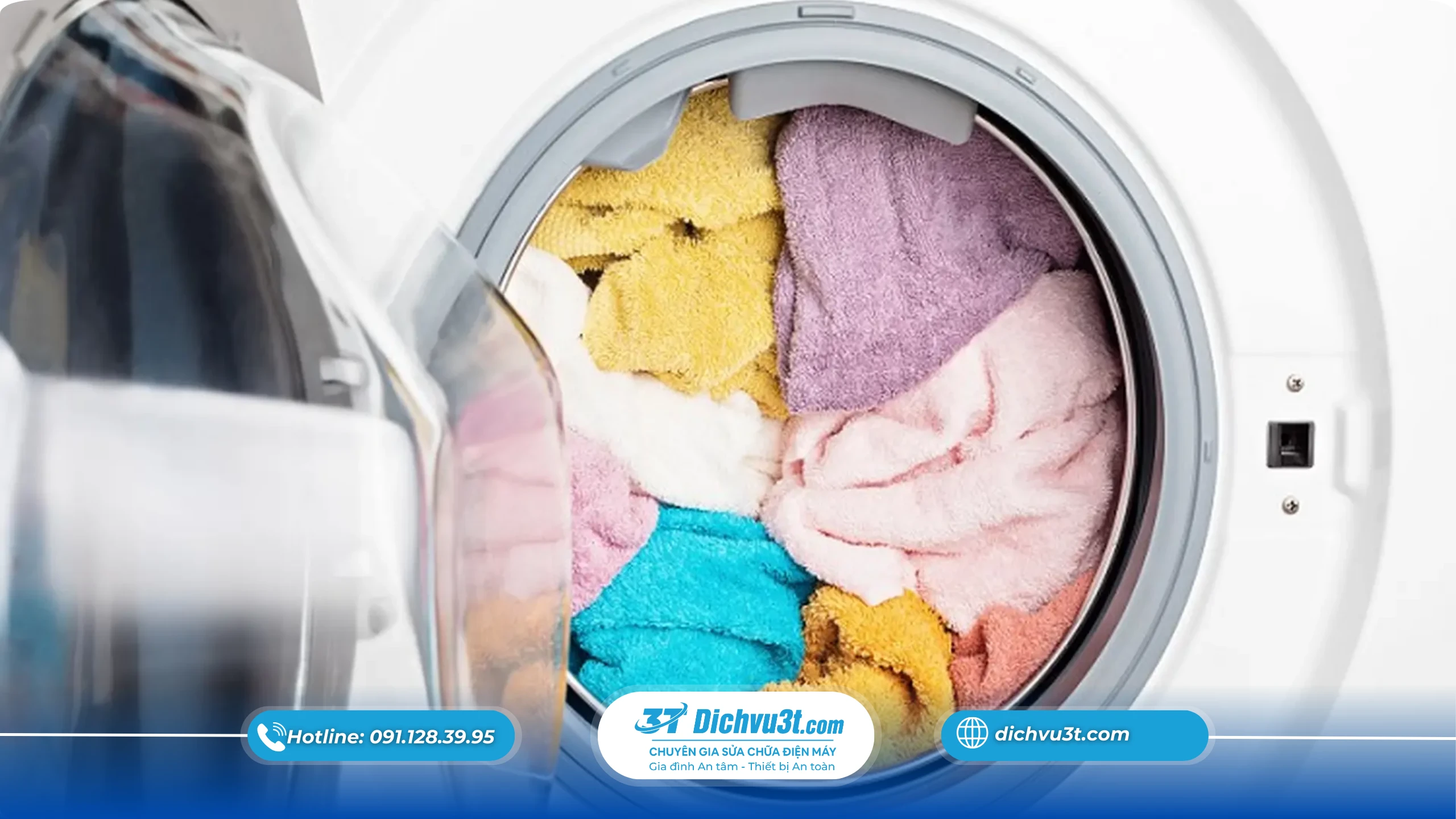 Không giặt quá tải – nguyên tắc quan trọng giúp tăng tuổi thọ máy giặt