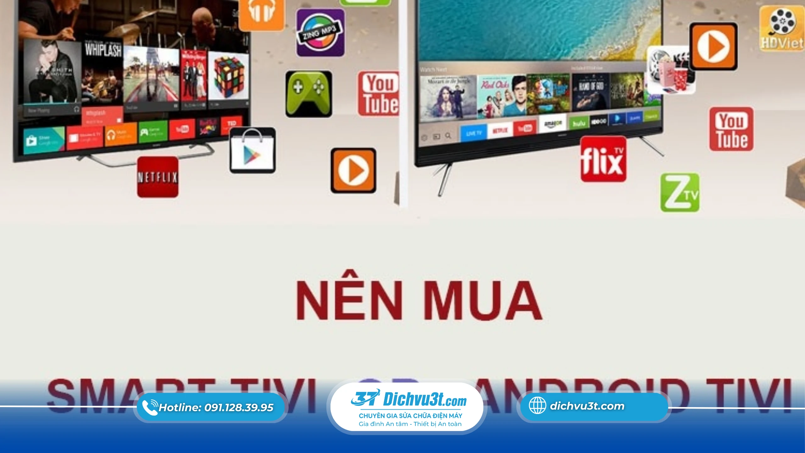Nên mua Smart TV hay Android TV?