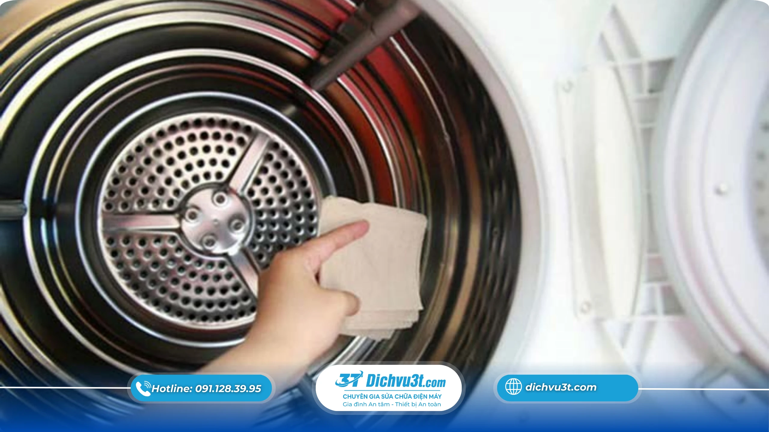 Vệ sinh lồng giặt và khay bột giặt định kỳ