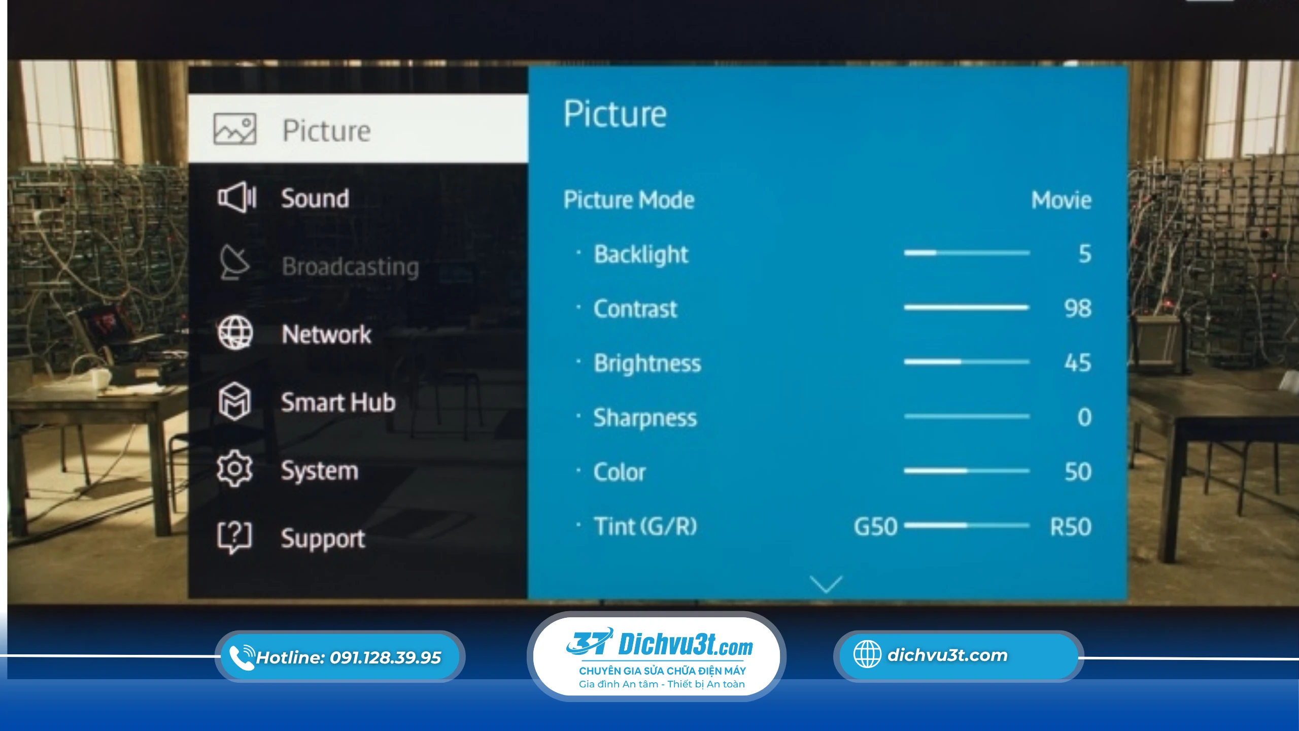 Vì sao cần chỉnh hình ảnh TV đúng cách?