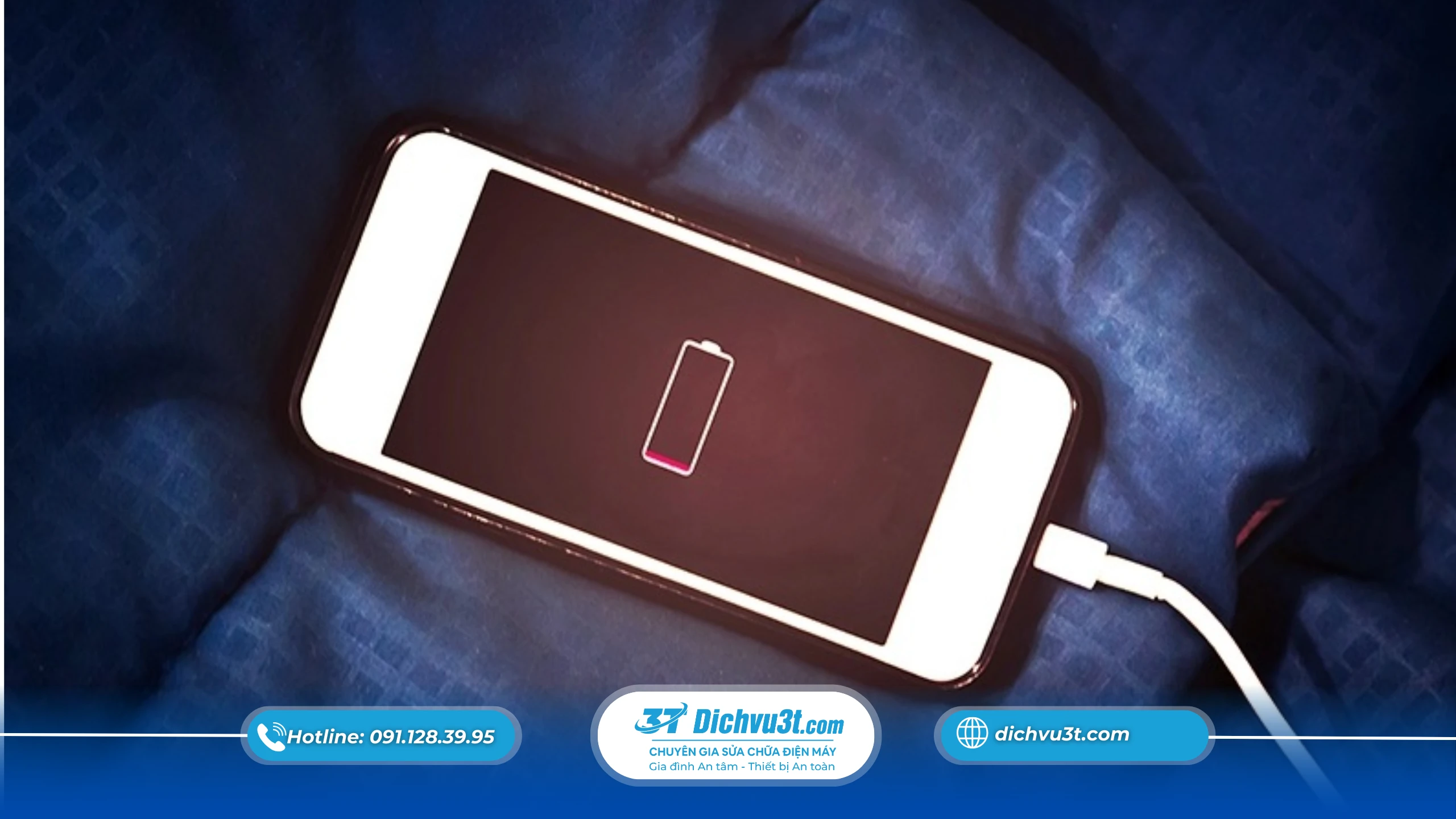 Pin bị chai hoặc xuống cấp theo thời gian