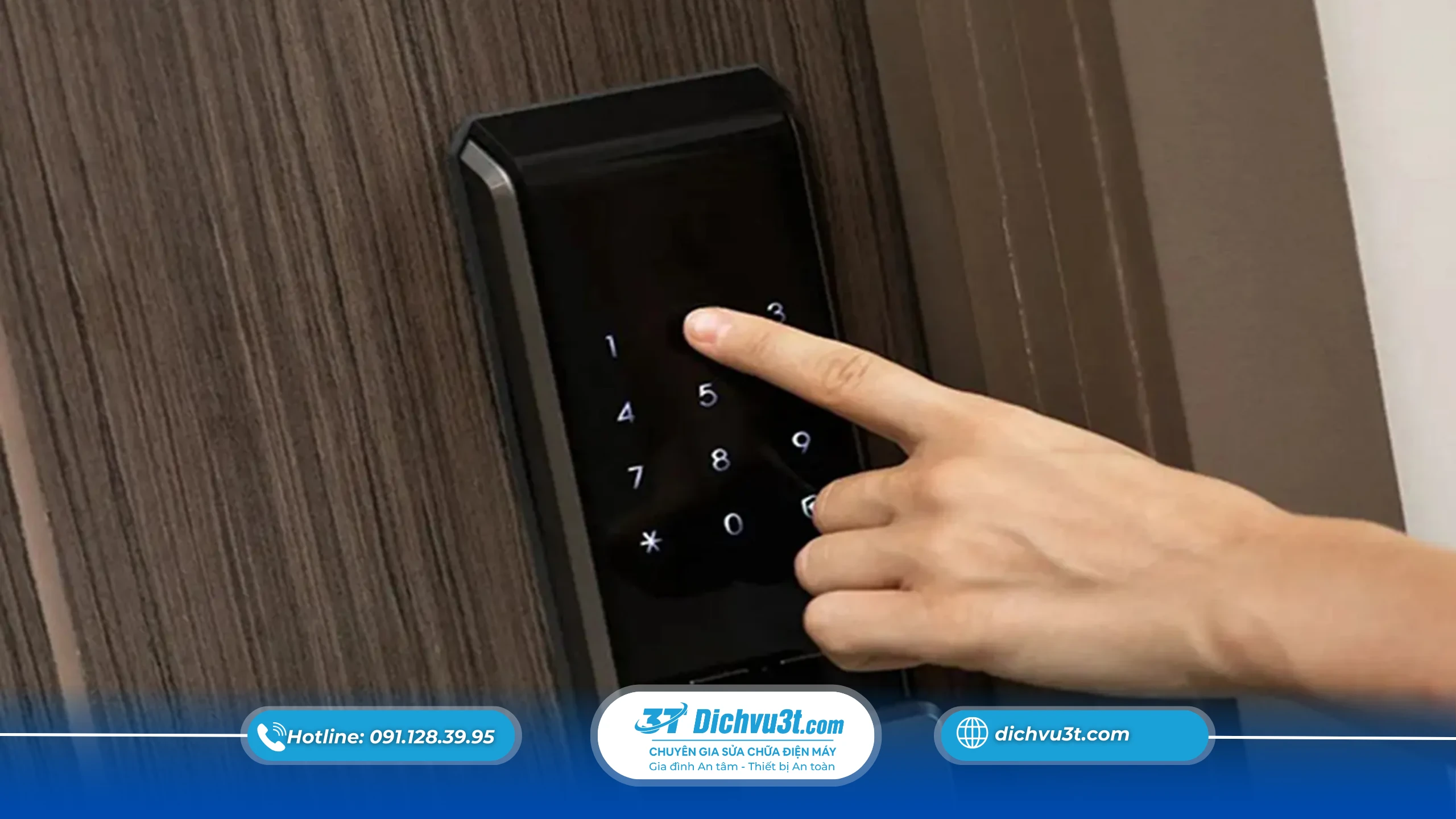 Dấu hiệu khóa điện tử hay lỗi khi trời nồm ẩm