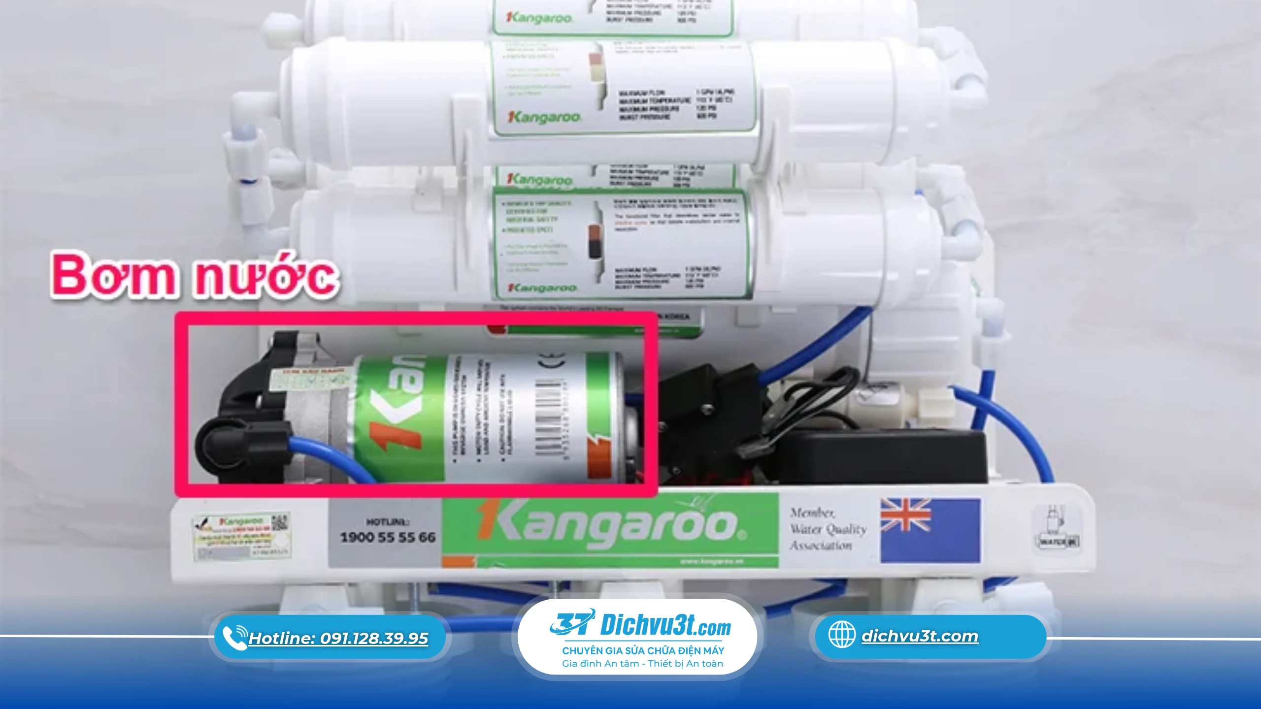 máy lọc nước tắc vòi