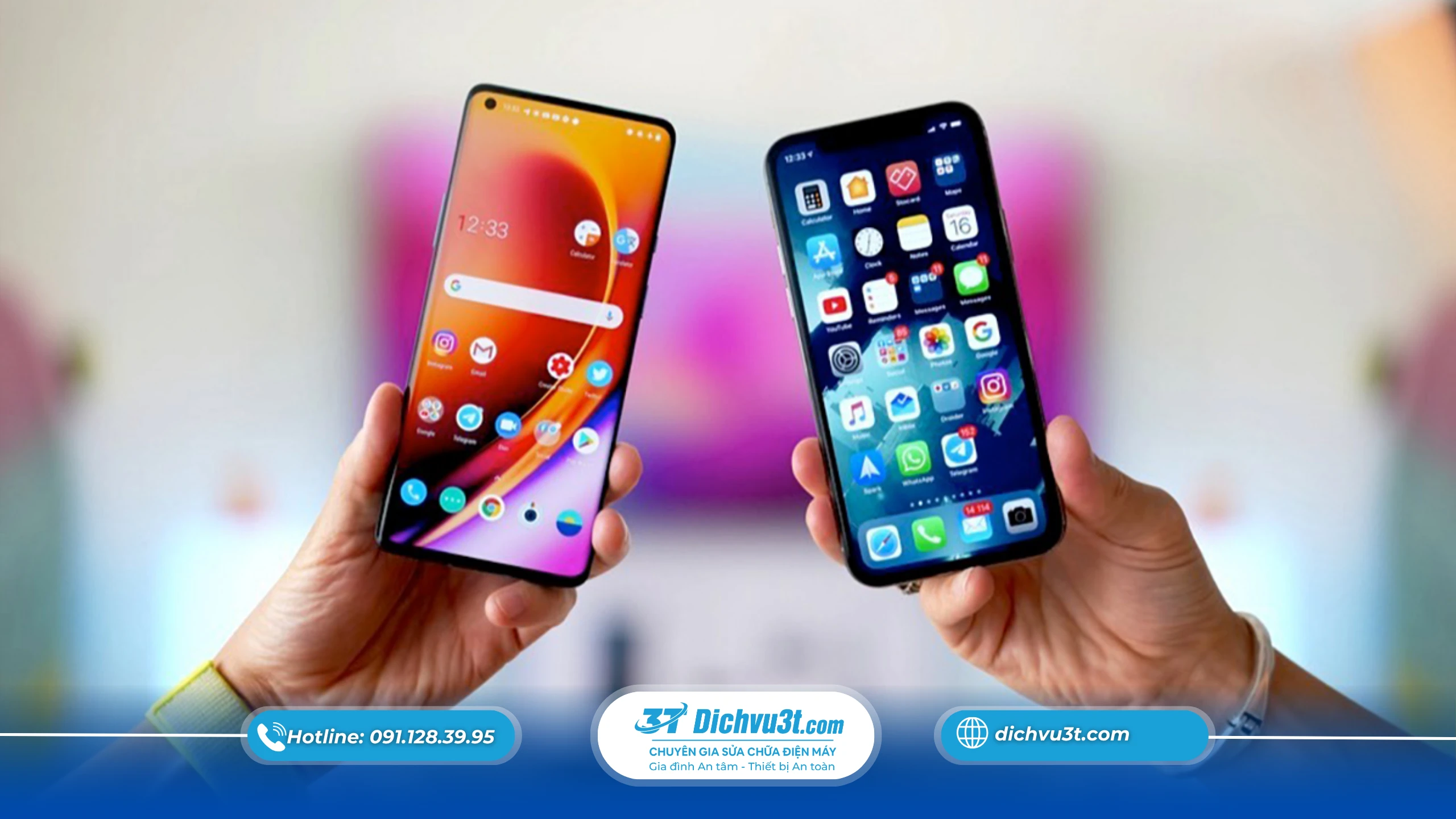 Ưu nhược điểm iPhone và Android