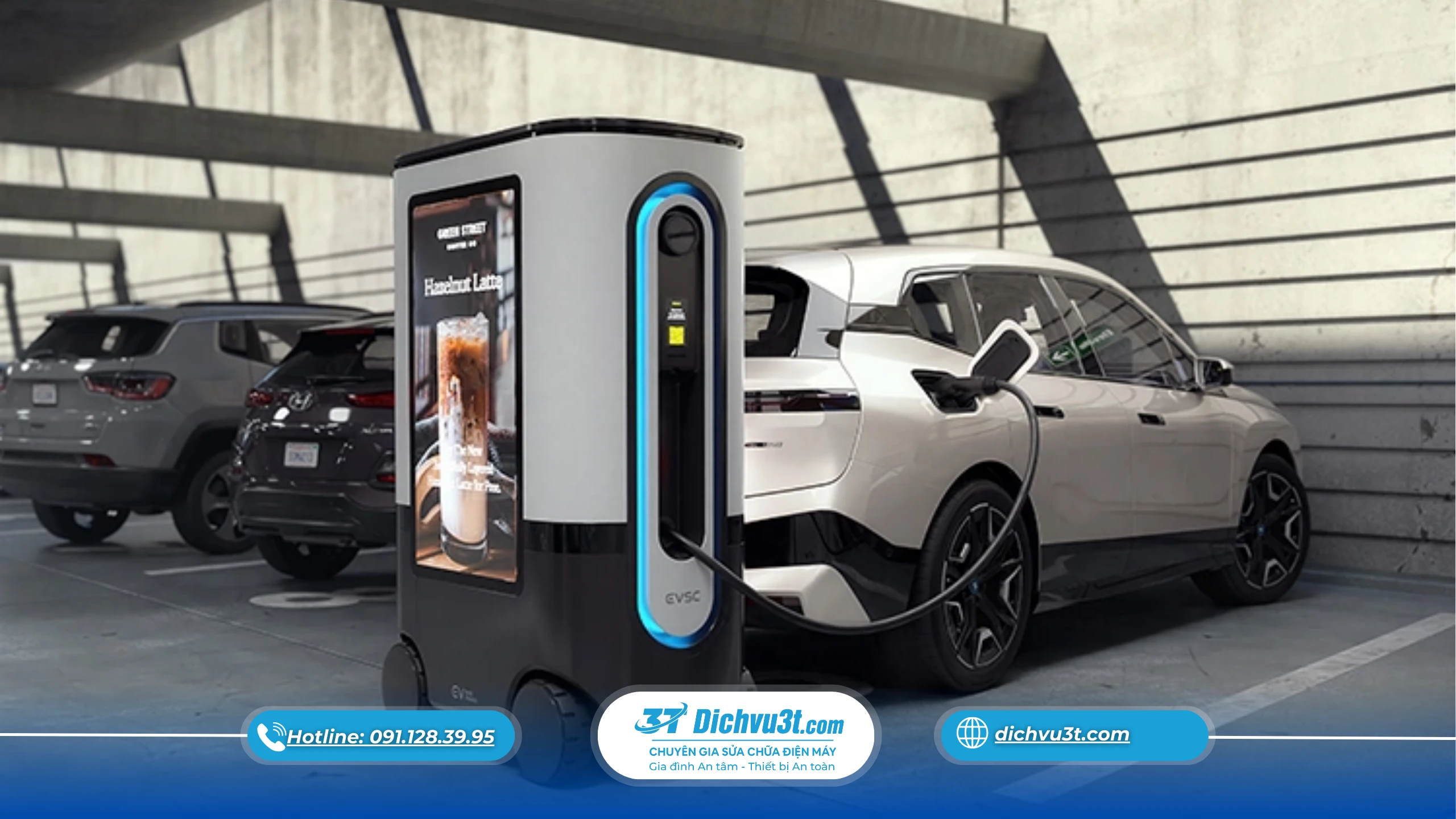 trạm sạc xe điện tại nhà