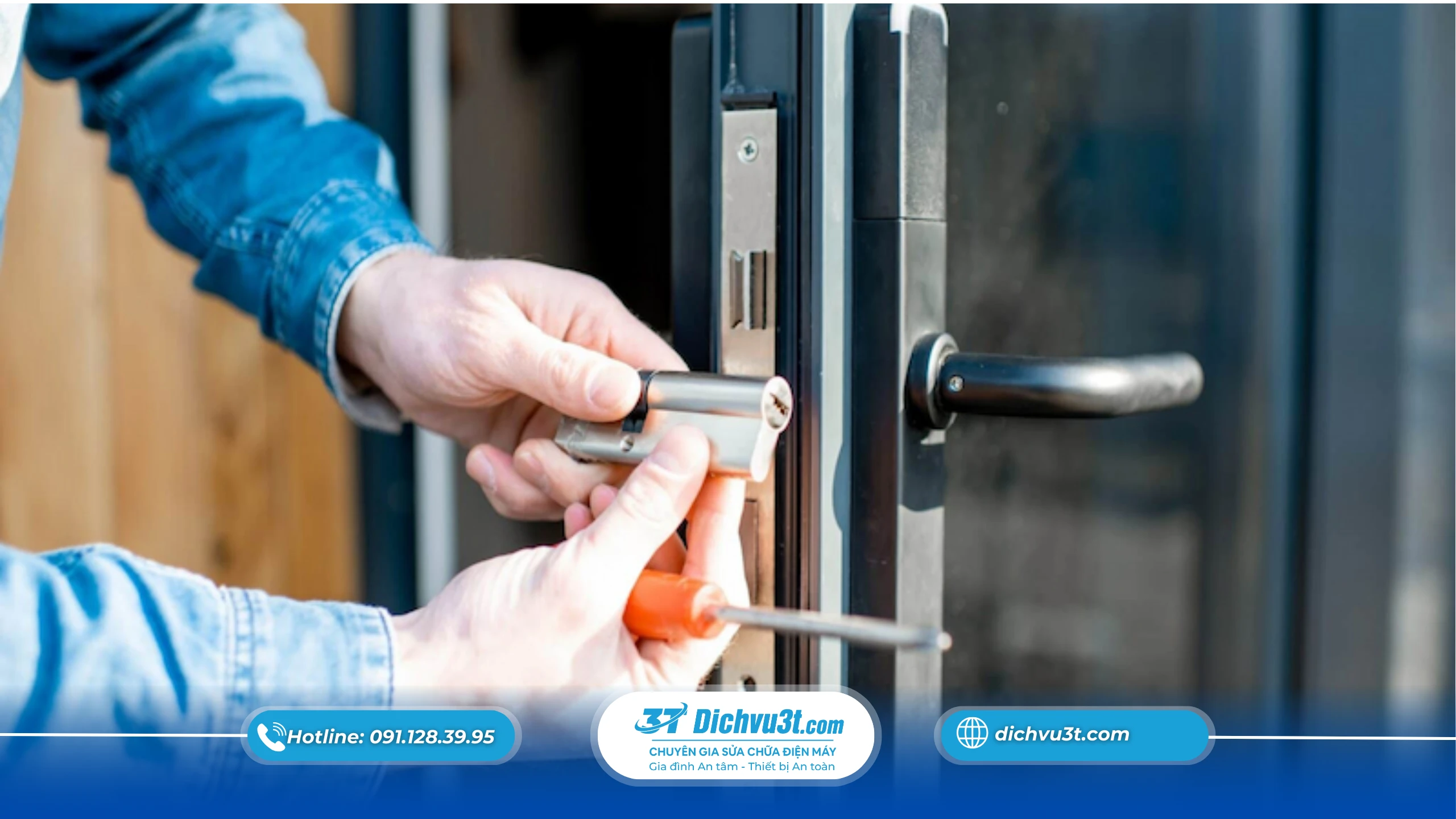 Những sai lầm thường gặp khi thay pin khóa điện tử