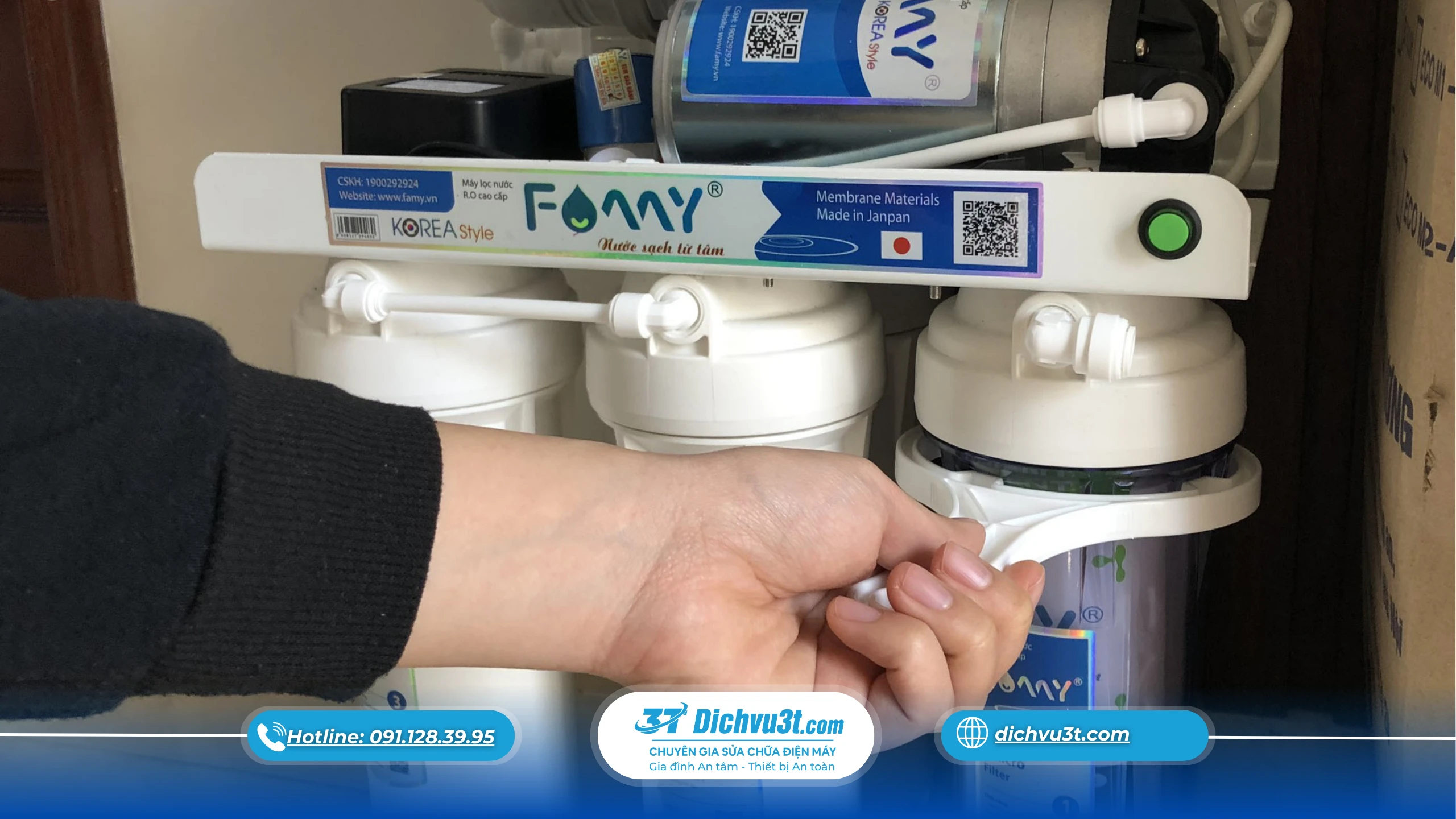 bảo dưỡng máy lọc nước, máy lọc nước gia đình, thay lõi lọc nước, dấu hiệu cần bảo dưỡng máy lọc nước