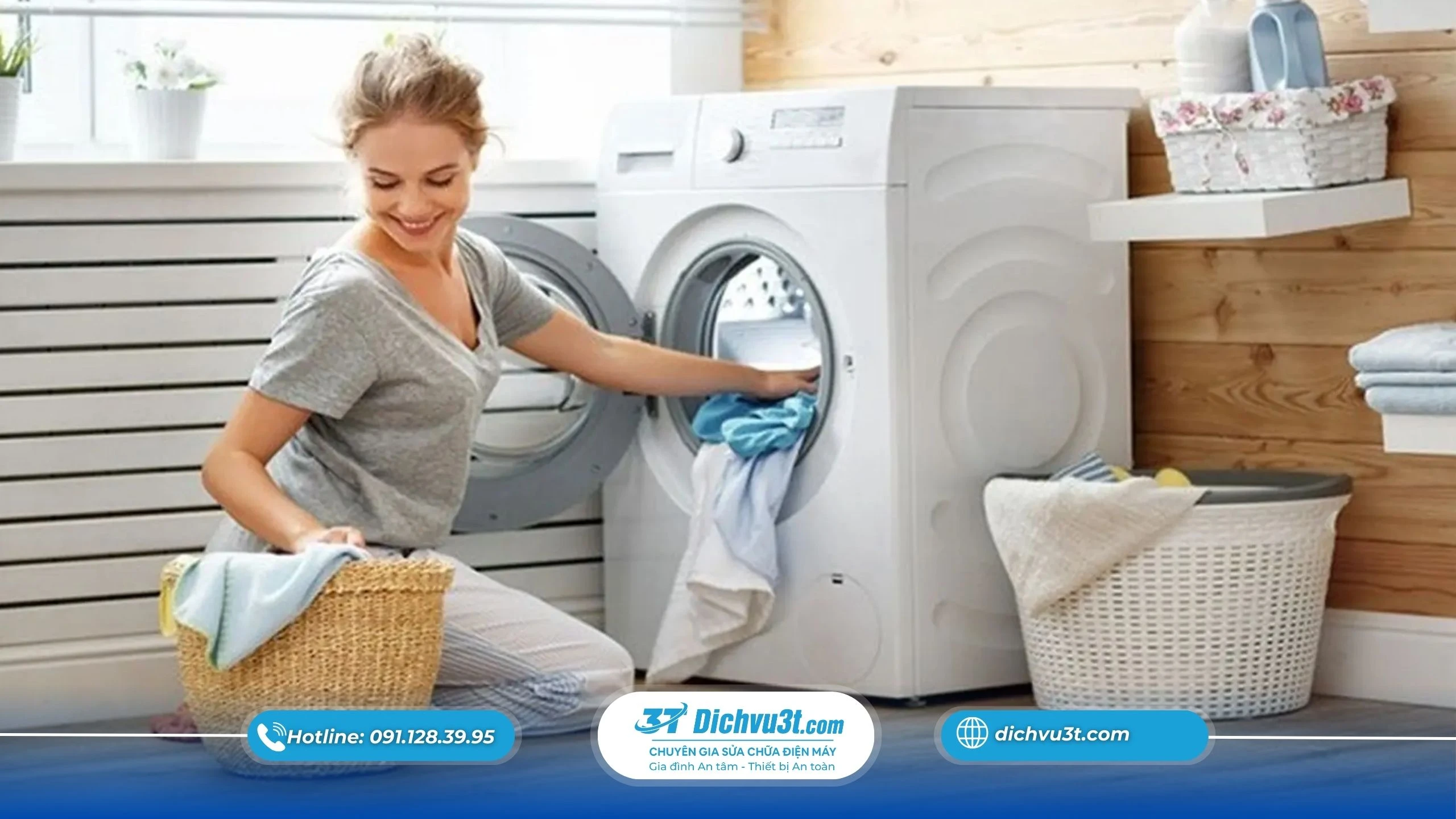 Máy giặt nhanh hỏng