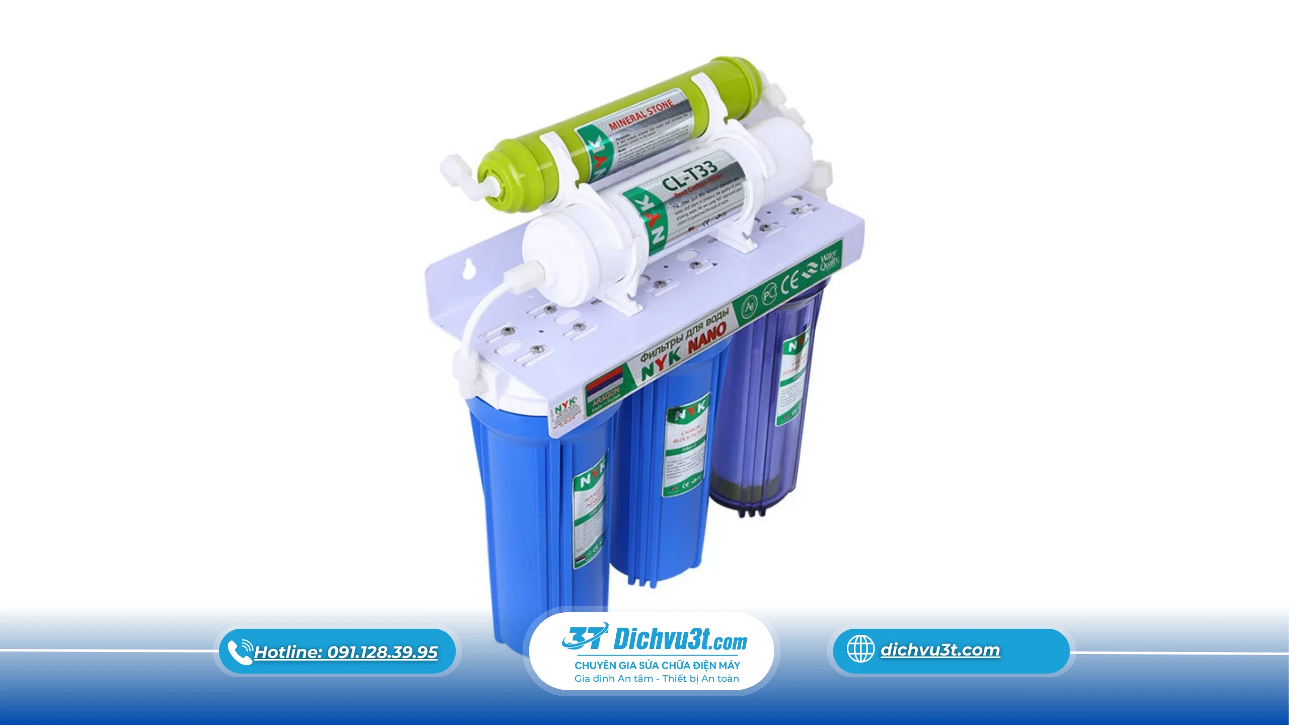 sai lầm thường gặp khi sử dụng máy lọc nước