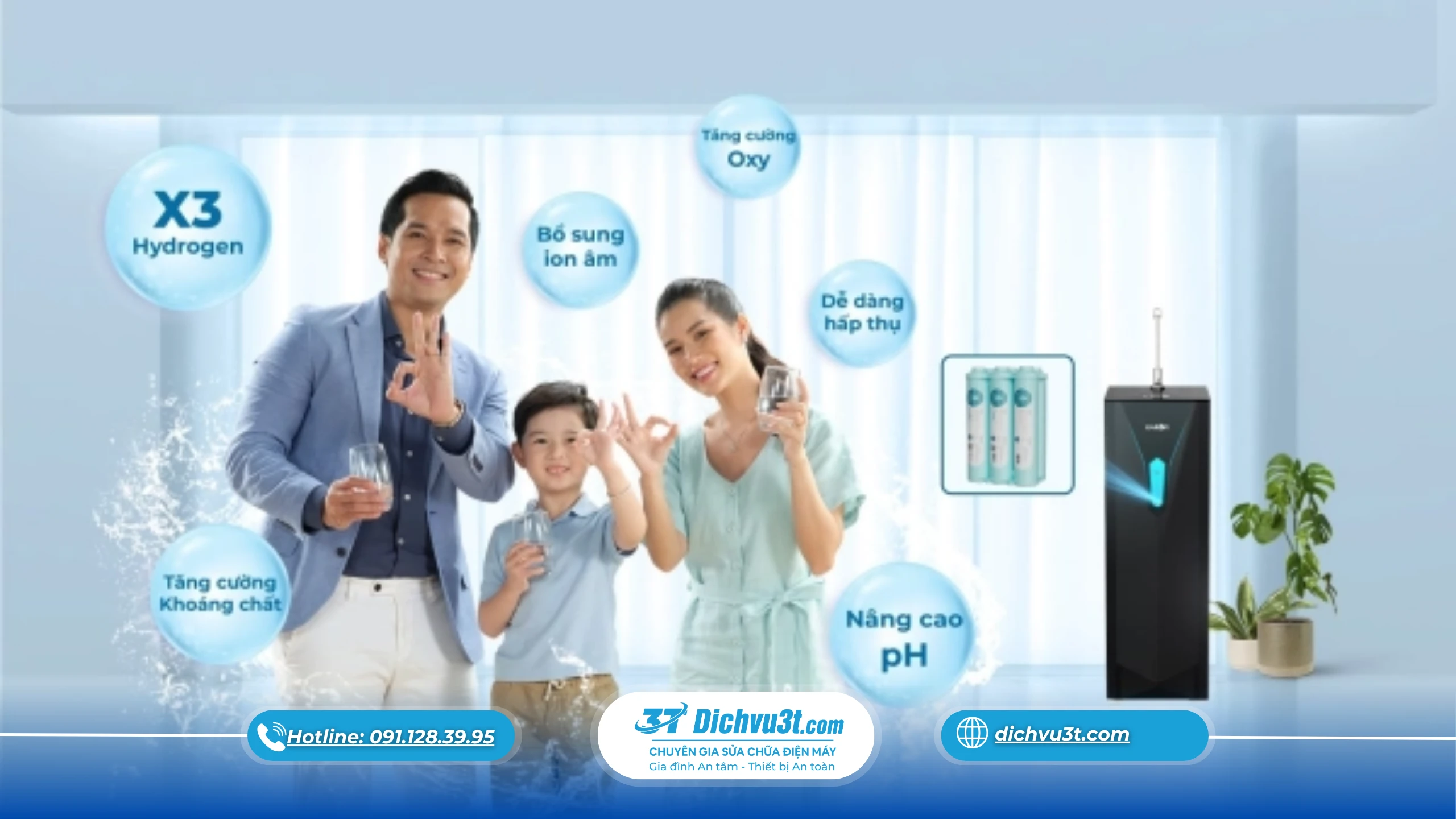 lợi ích của máy lọc nước