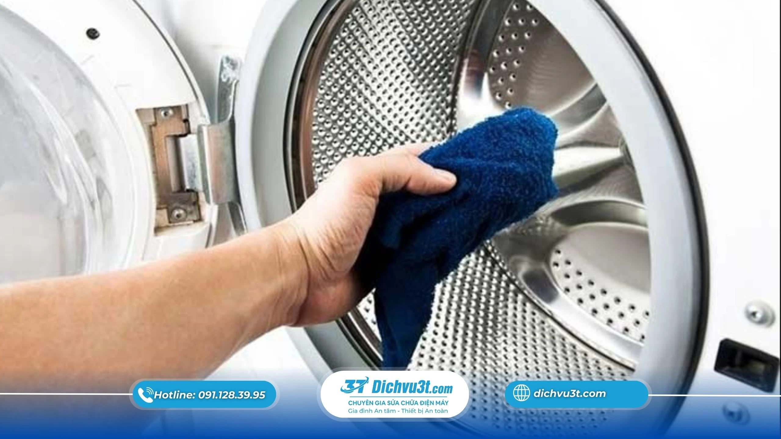 5 mẹo vệ sinh lồng giặt