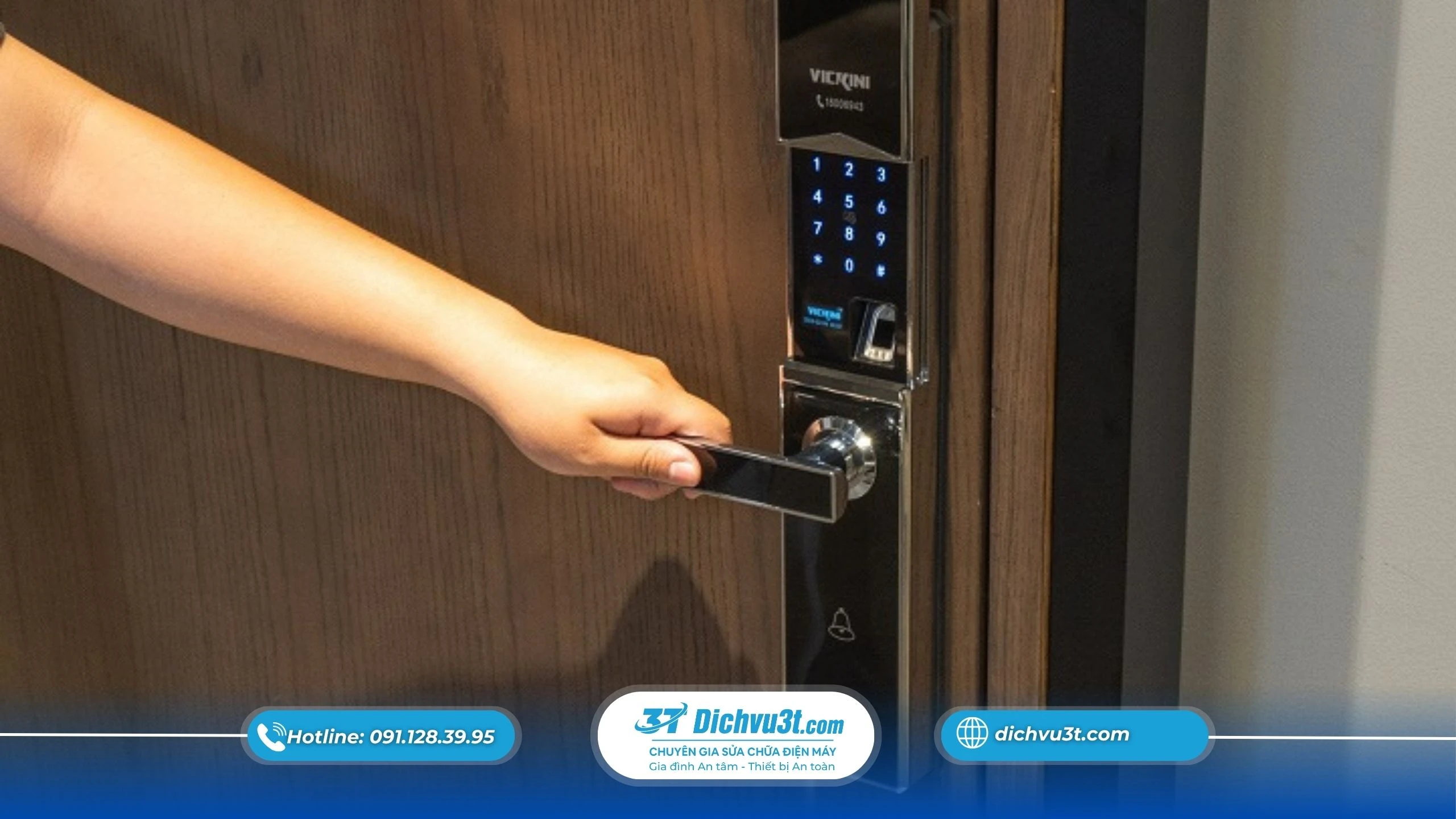 bảo hành khoá thông minh