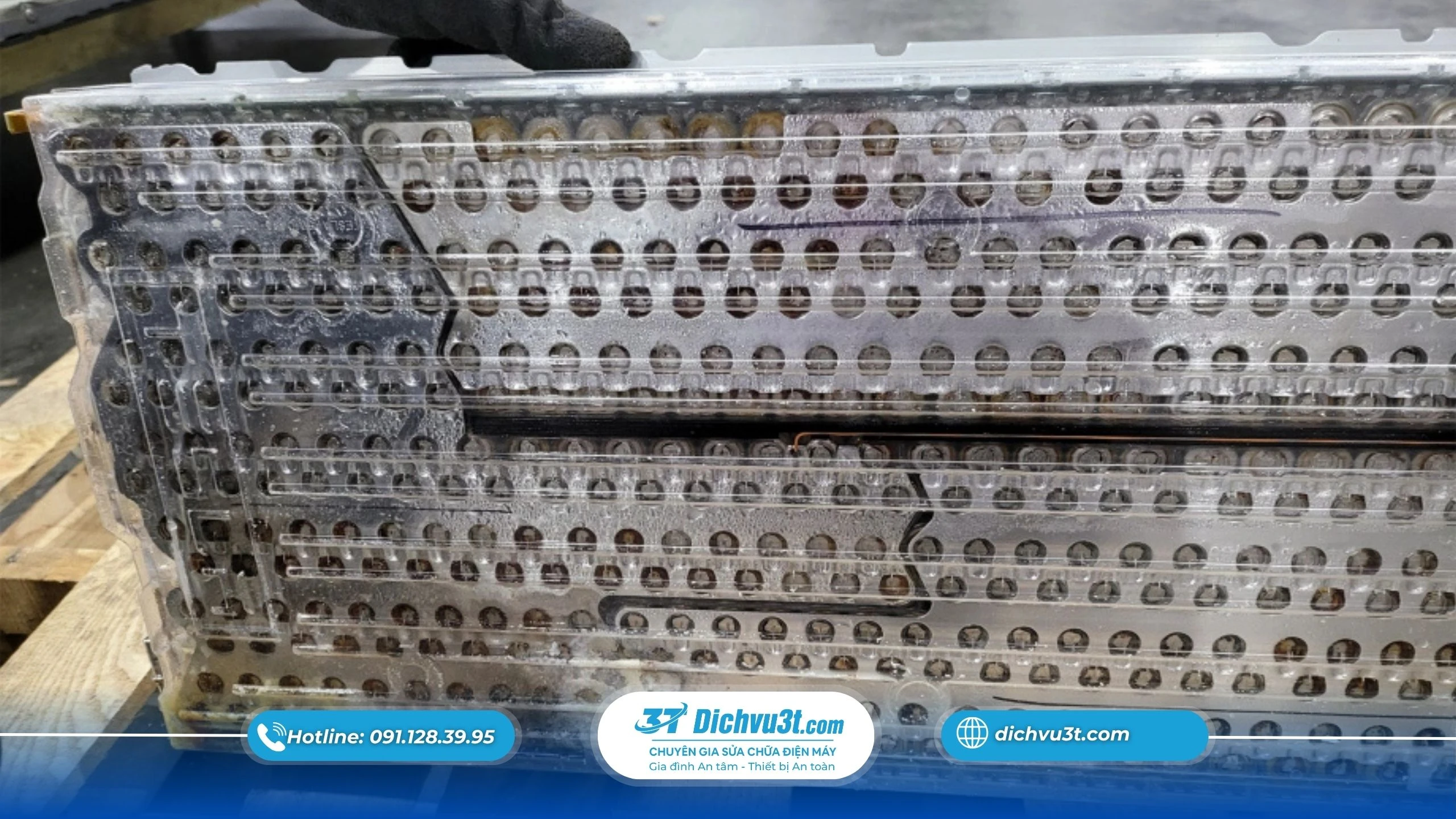 pin xe điện bị ngập nước