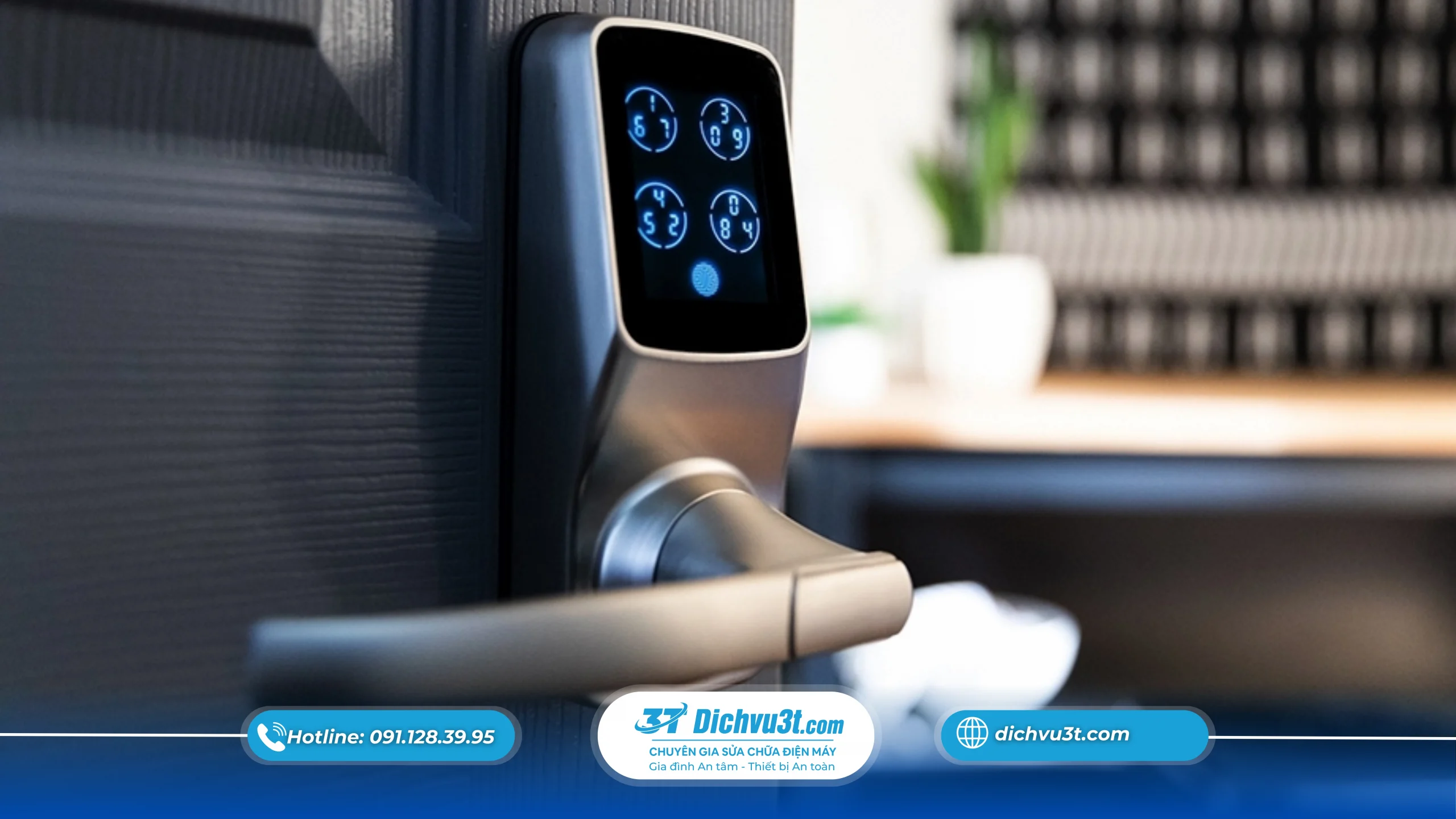 khoá cửa vân tay