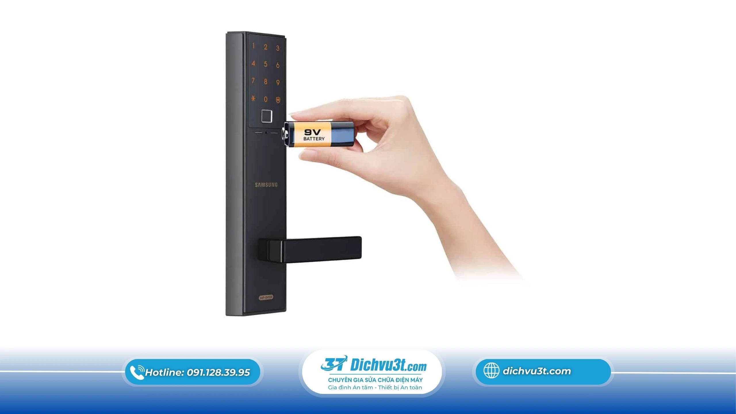 6 Dấu hiệu Hết Pin Khóa Thông Minh