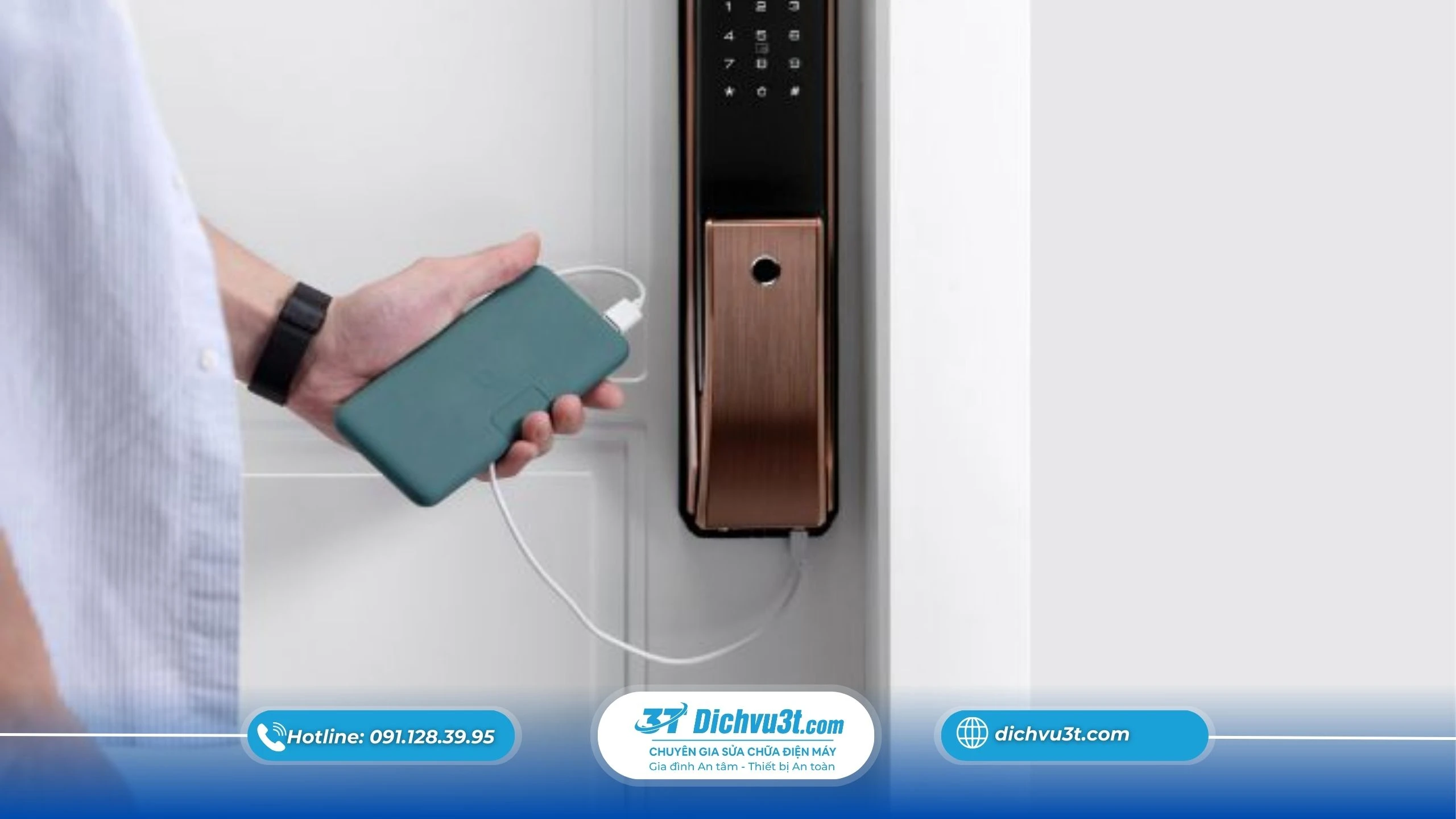 6 Dấu hiệu Hết Pin Khóa Thông Minh