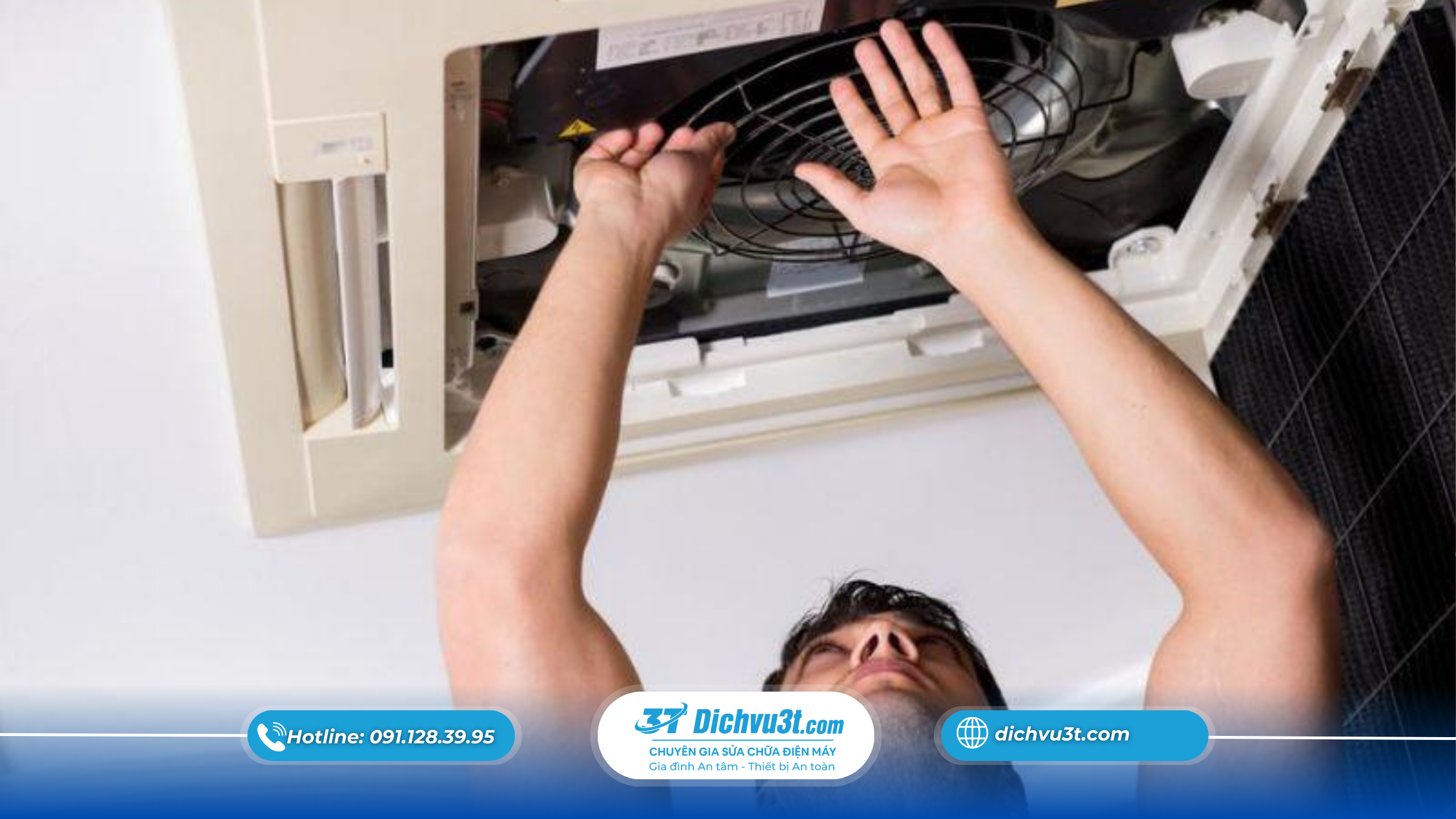 Bạn hiện đang xem Hướng dẫn sửa chữa nhanh các lỗi phổ biến ở điều hòa âm trần | Dịch Vụ 3T