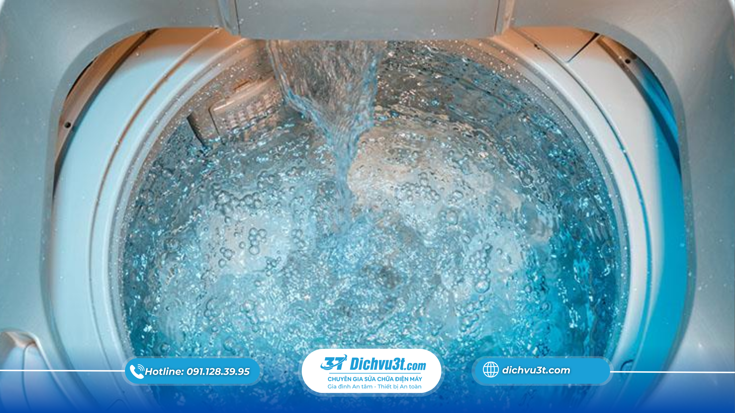 Bạn hiện đang xem Hướng dẫn khắc phục lỗi nước chảy liên tục dù máy giặt đã tắt | Dịch Vụ 3T