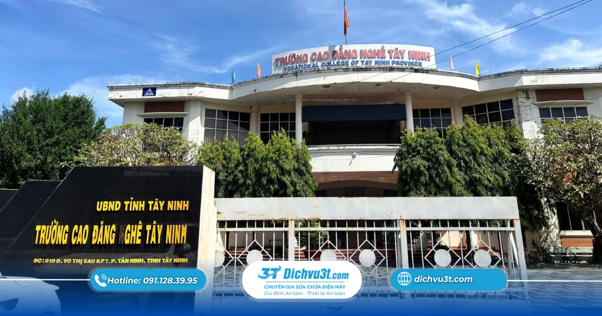 Cao đẳng nghề Tây Ninh - Nơi Dichvu3T.com tham gia giảng dạy