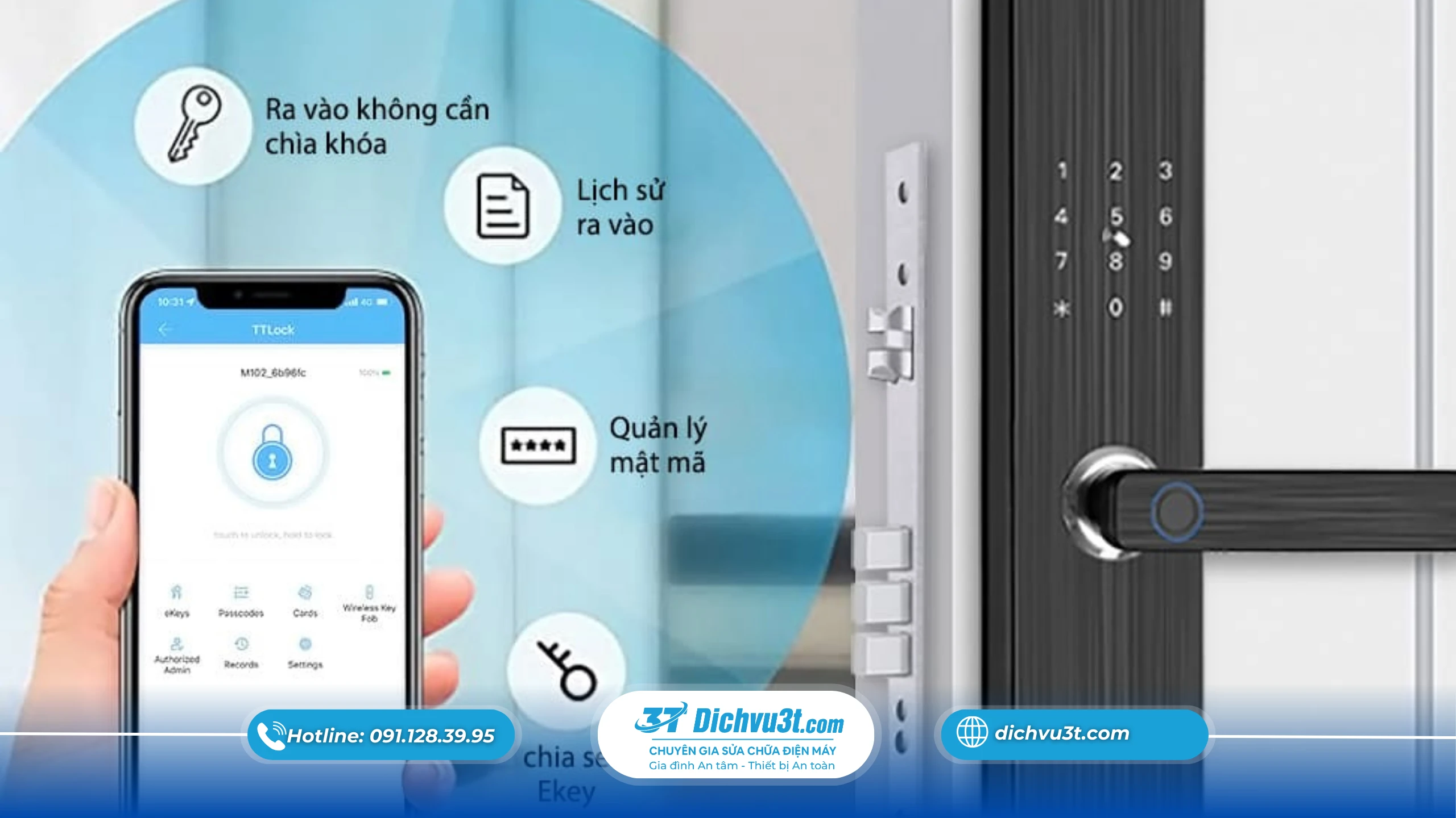 5 trải nghiệm sống hiện đại từ khóa điện tử