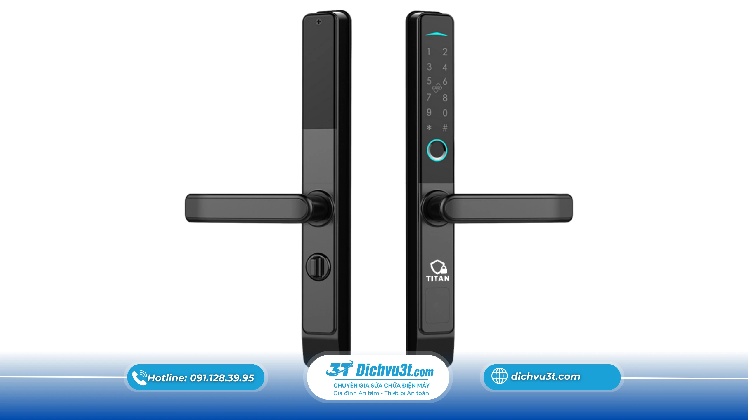Khoá thông minh màu Đen Titan – Sang trọng và hiện đại